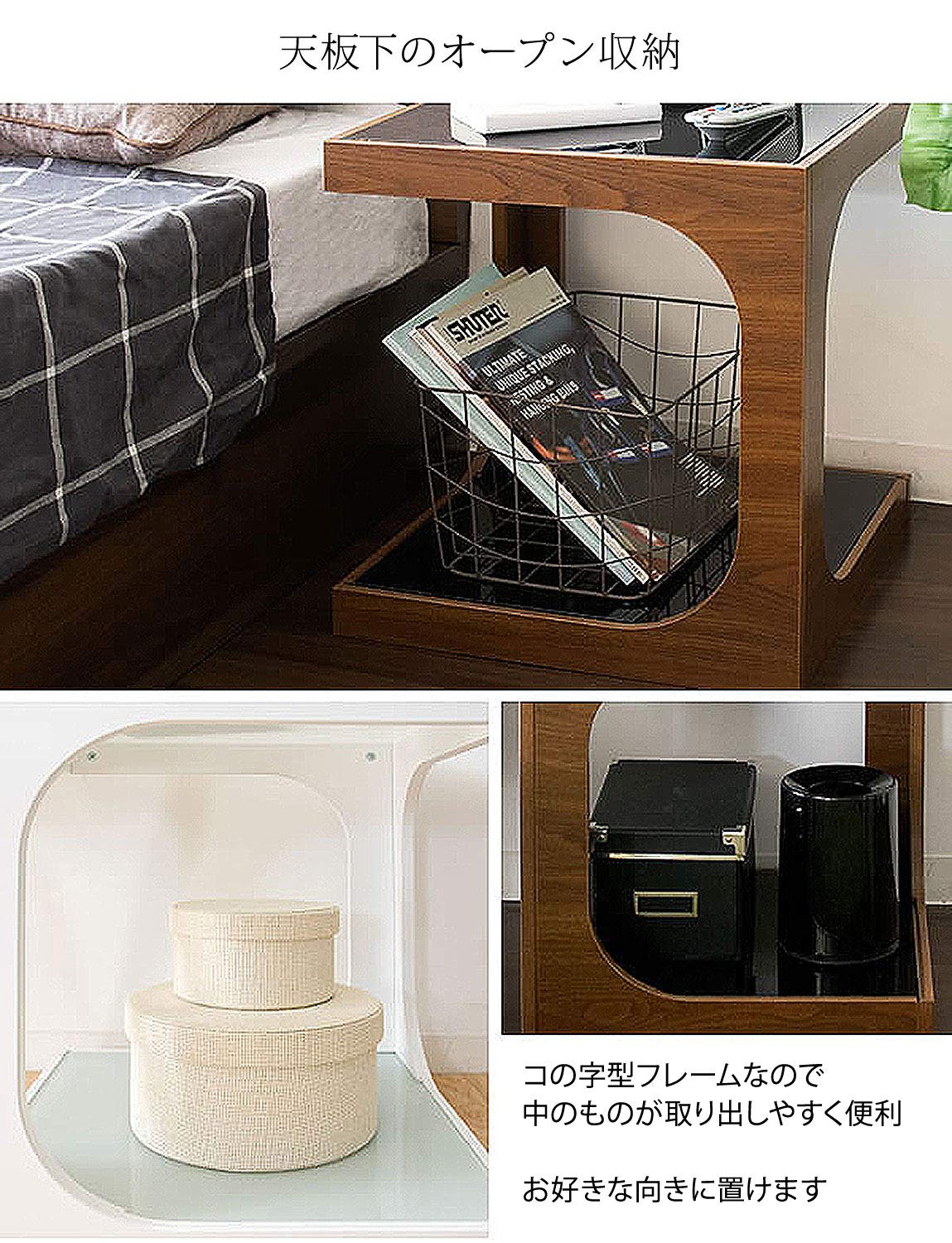 Amazon.co.jp: 宮武製作所 サイドテーブル ARCA 幅40×奥行き40
