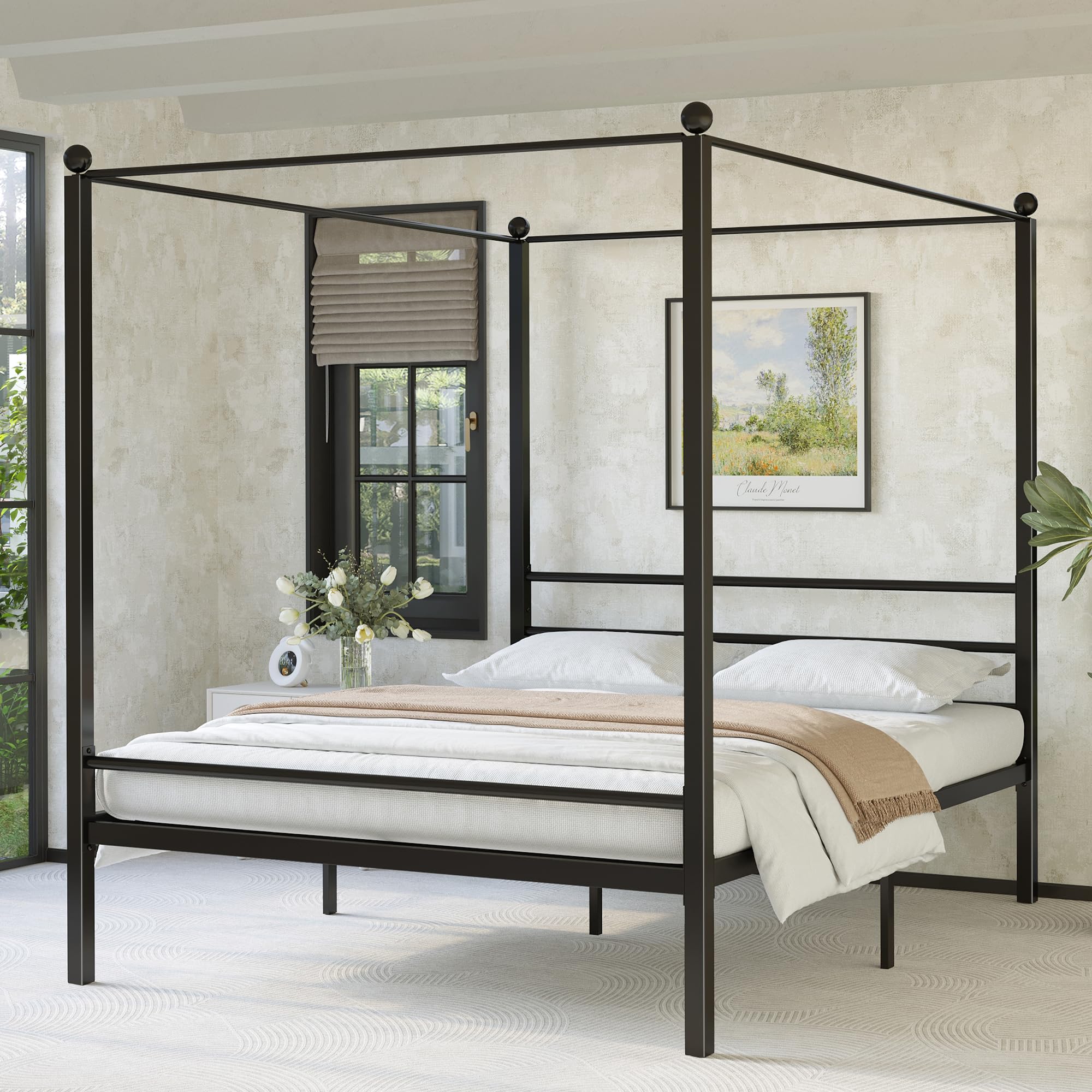 Lutown-Teen Canopy Bed