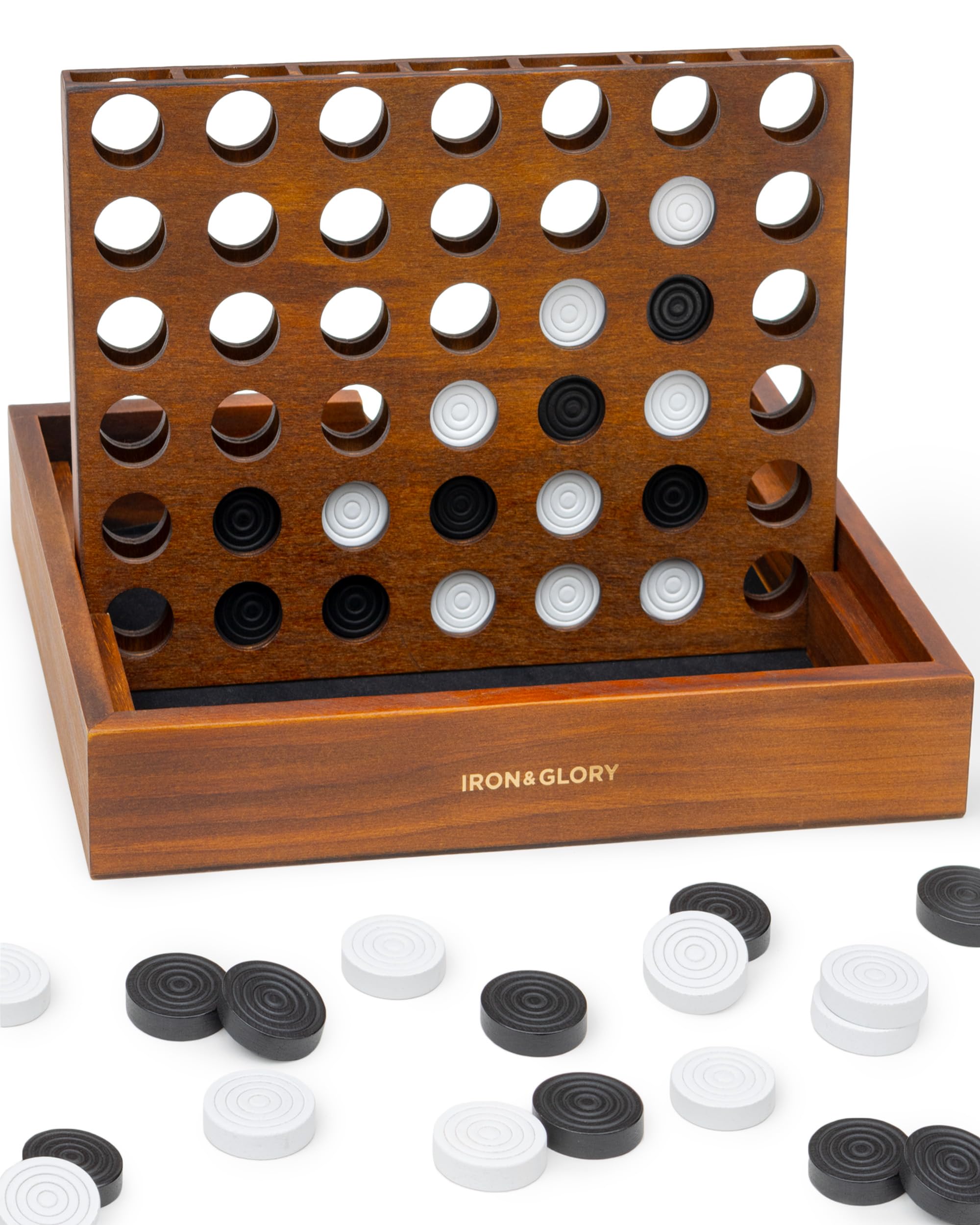 Iron & Glory | Gioco solitario | Giochi da tavolo puzzle in legno per adulti