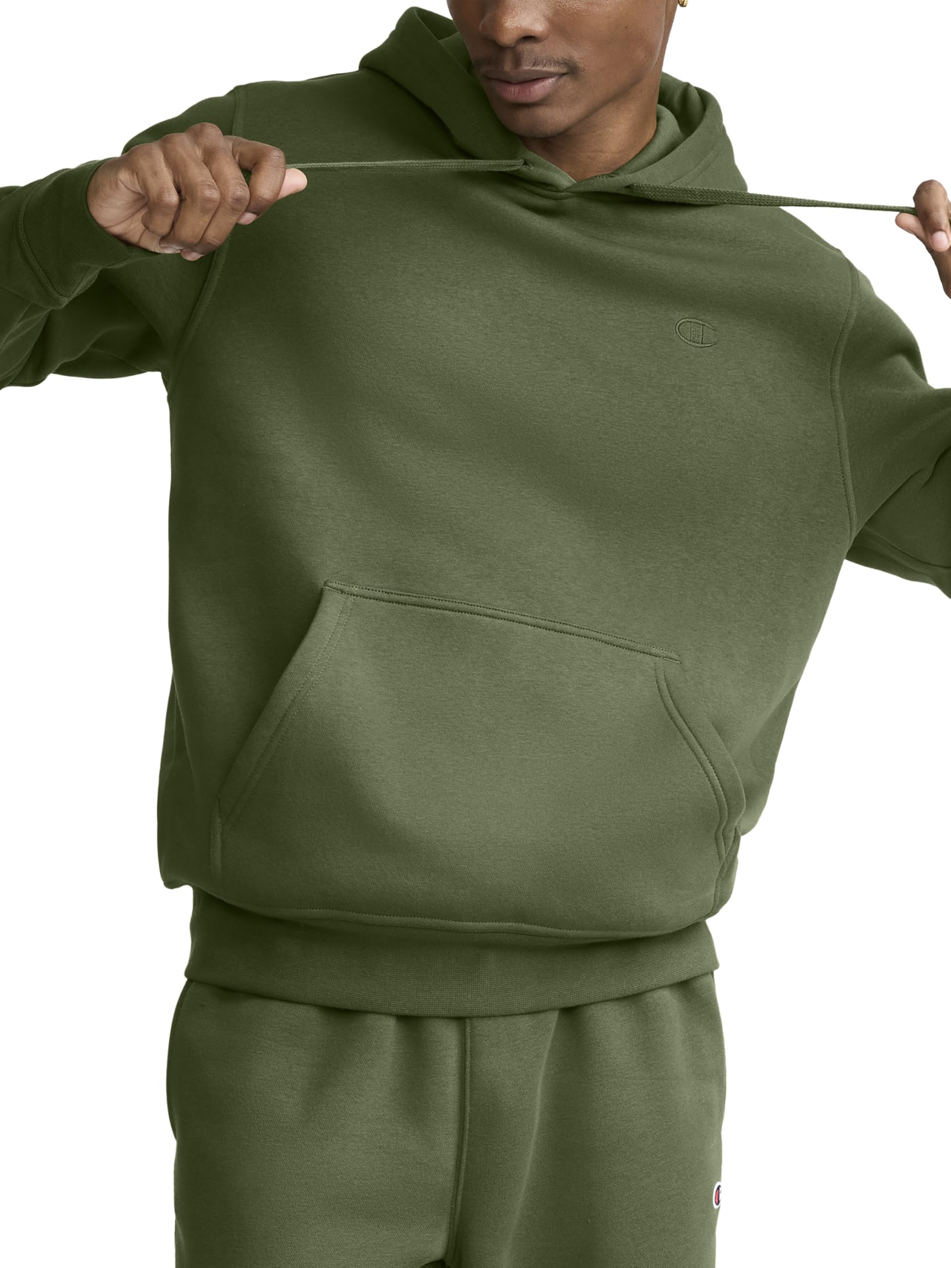 Men's Pullover Fleece Hoodie, Standard Fit, Midweight, C Logo, Available in Regular and Big & Tall