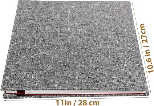 Miniatura 7 de Álbum de fotos de memoria, álbum de fotos autoadhesivo, álbum de fotos, álbum de fotos, libro de recuerdos vintage, cubierta de lino, álbum de fotos