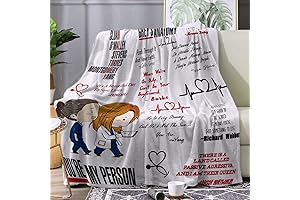 Superbly Soft Grey's Anatomy Printed Wool Blanket