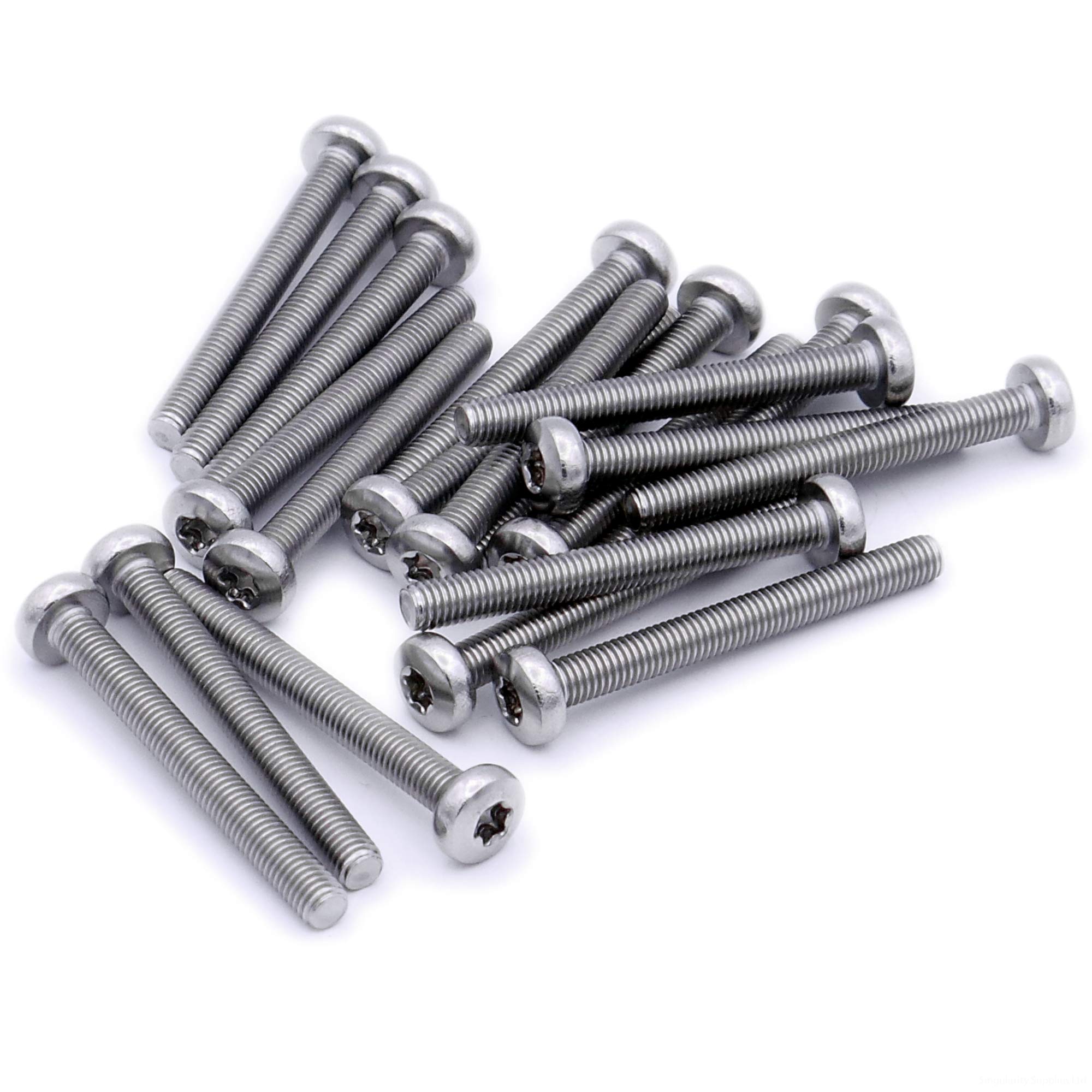 Singularity Supplies M3 (3Mm X 18Mm) Tx Pan Machine Screw (Bolt) - Stainless Steel (A2) (Pack Of 20)