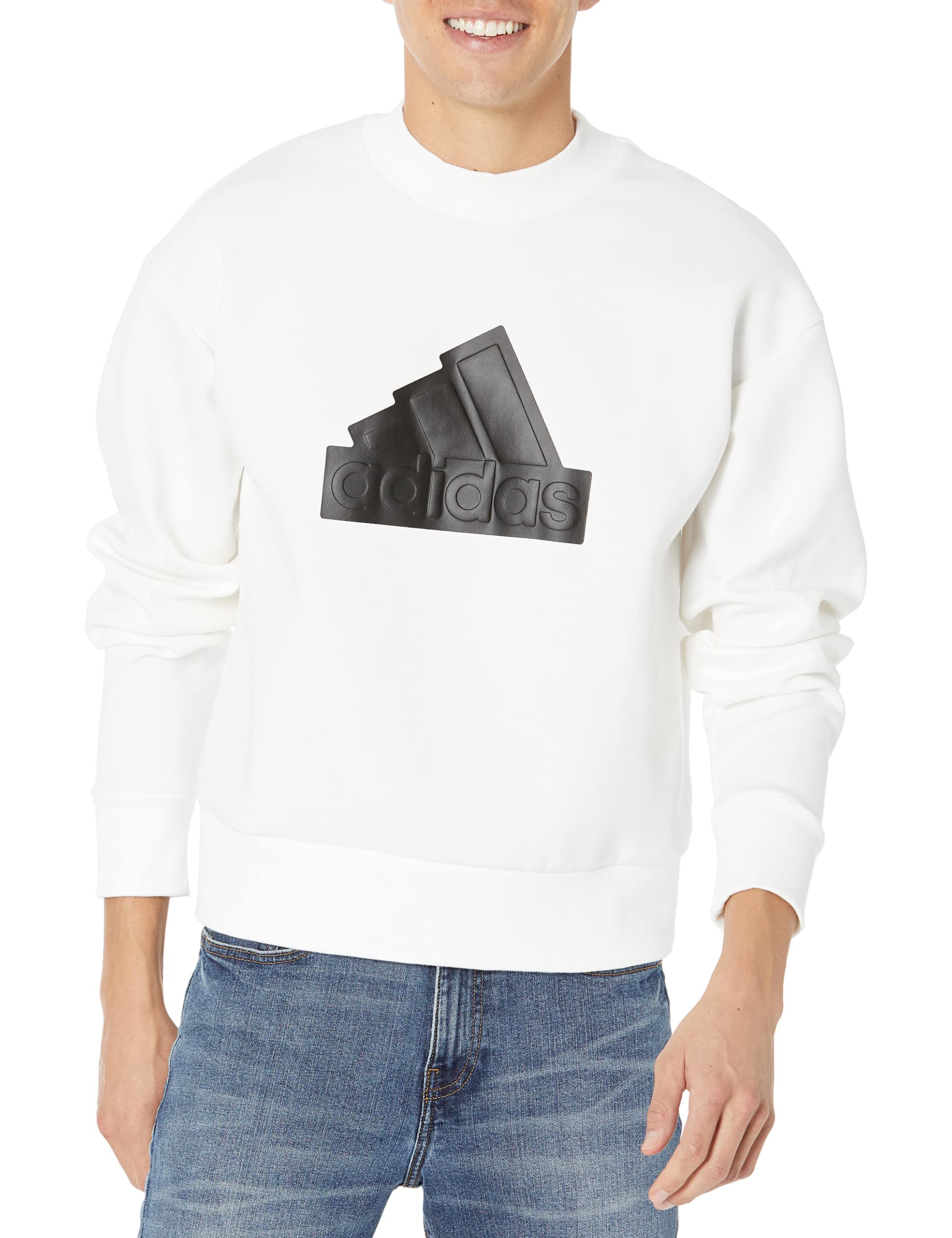 adidasFuture Icon Badge of Sport Crewneck