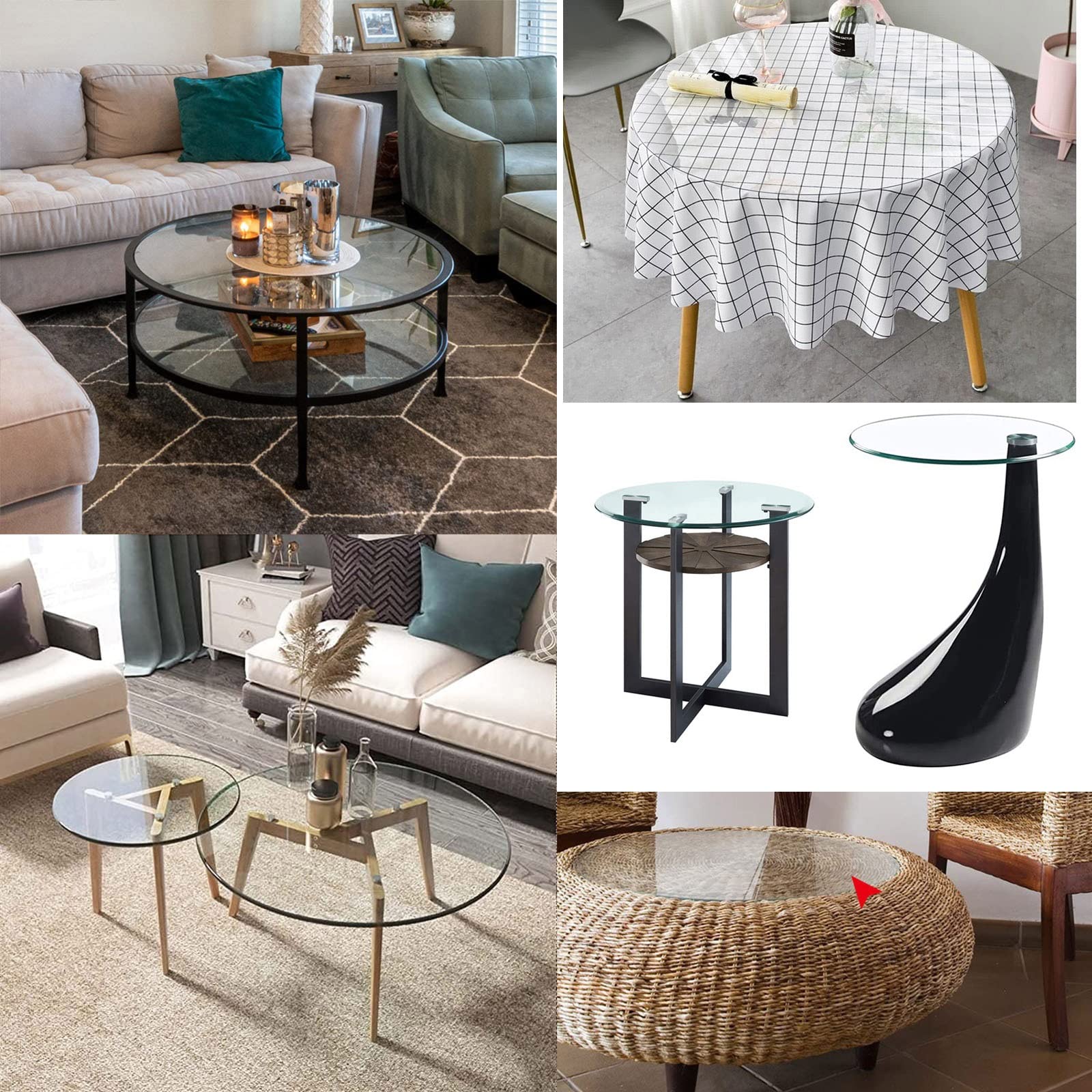 Beveled Edge 42 Glass Table Top Glass Top 42 X 66 Inch Rectangle