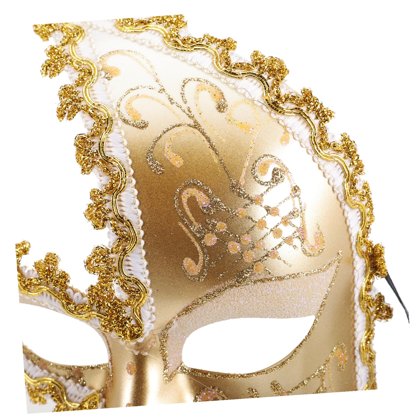 OSALADI 4 Piezas Máscara de Decoración para Fiesta de Plástico Diseño Creativo y Ligero, Accesorio Adecuado para Cosplay y Baile de Disfraces