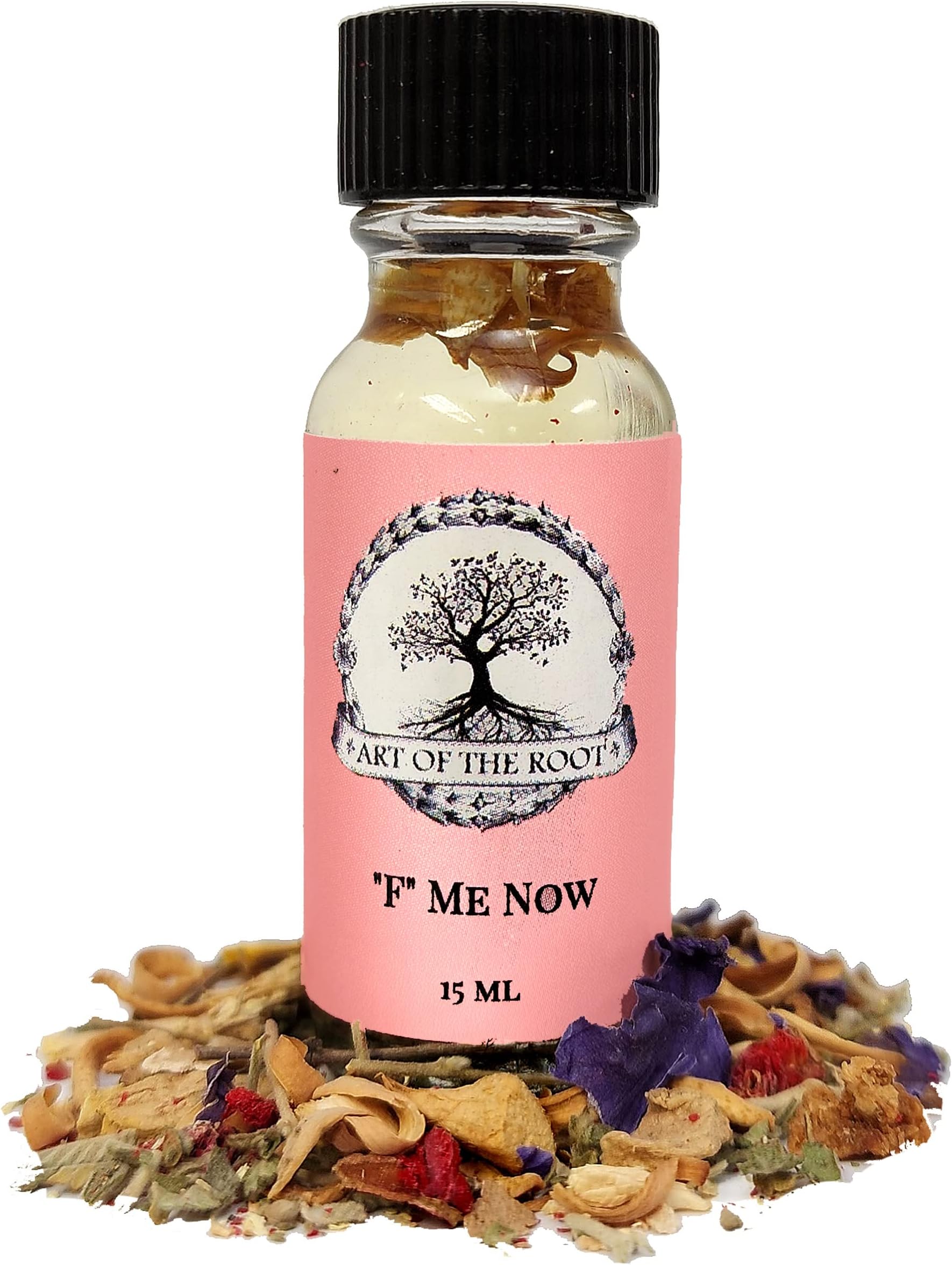 F Me Now Oil by Art of the Root | Handmade with Herbs & Essential Oils | for Love and Attraction Spells | Wiccan, Pagan, Conjure & Magick | Rituals