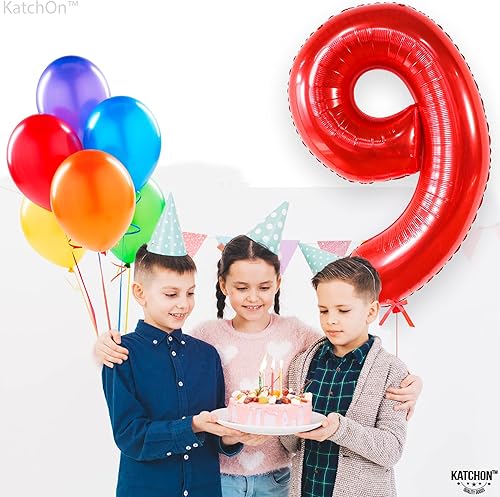 Miniatura 1376 de KatchOn, Globo dorado gigante del número 8 de 40 pulgadas, globo dorado del número 8 para decoraciones de cumpleaños de 8 años para niñas