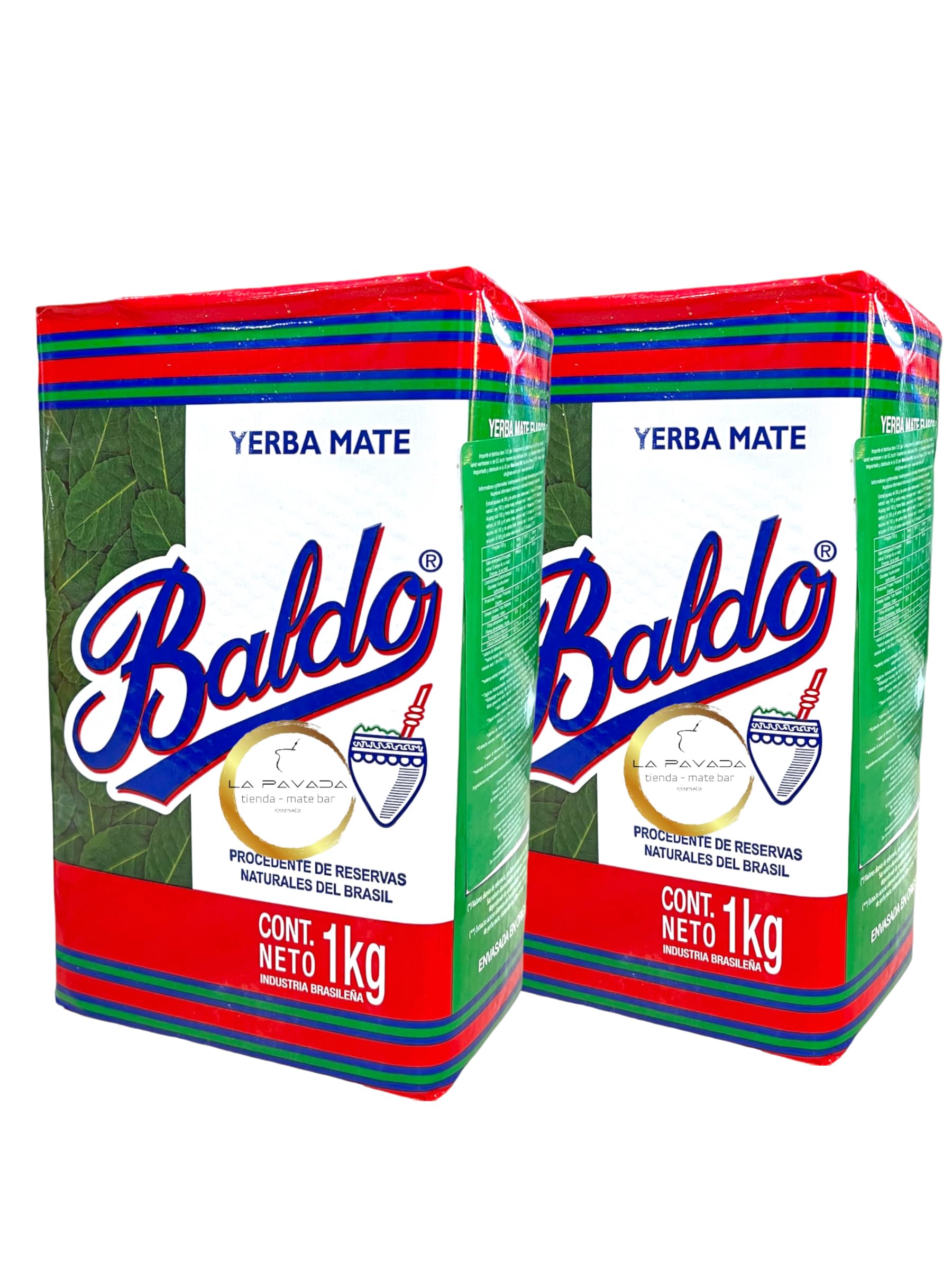 BALDO - Yerba Mate P.U.1 - PACK 2un x 1kg
