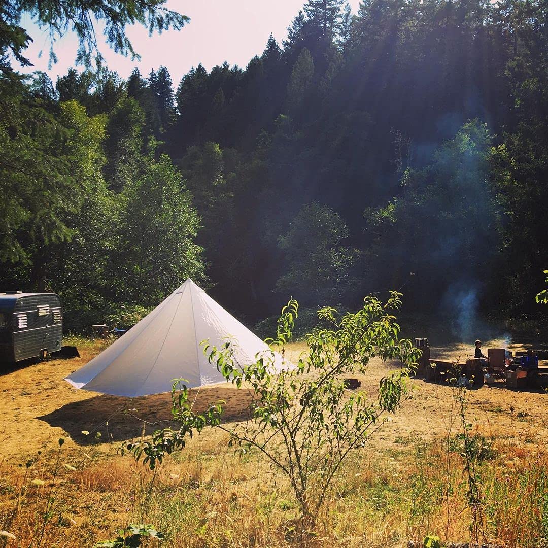 DANCHEL OUTDOOR Rain Fly Ripstop Camping Tent Tarp Waterproof, Portable