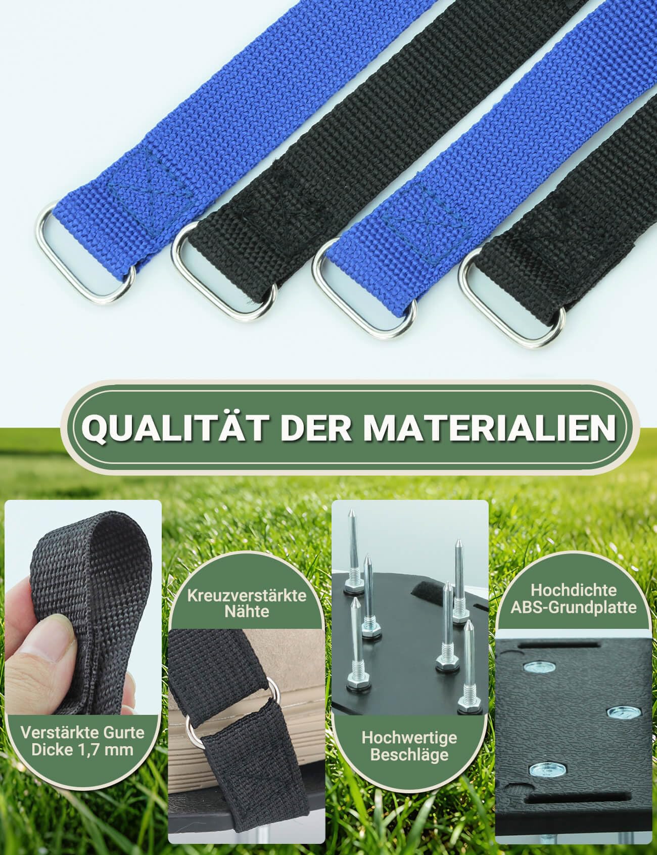 Sandales Aérateur Pelouse Installation Gratuite avec doubles sangles sur le dessus du pied, Chaussure à Gazon Chaussures à Ongles Scarificateur Gazon Chaussures pour Gazon, 4 pointes de rechange