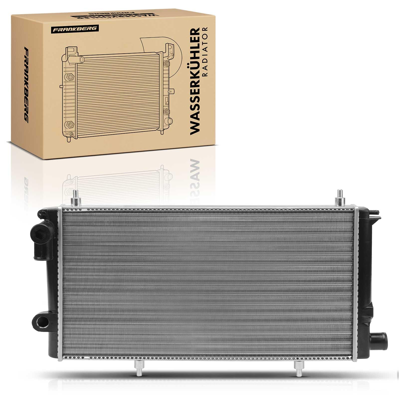 Frankberg Radiateur, refroidisseur d'eau, refroidisseur de moteur,