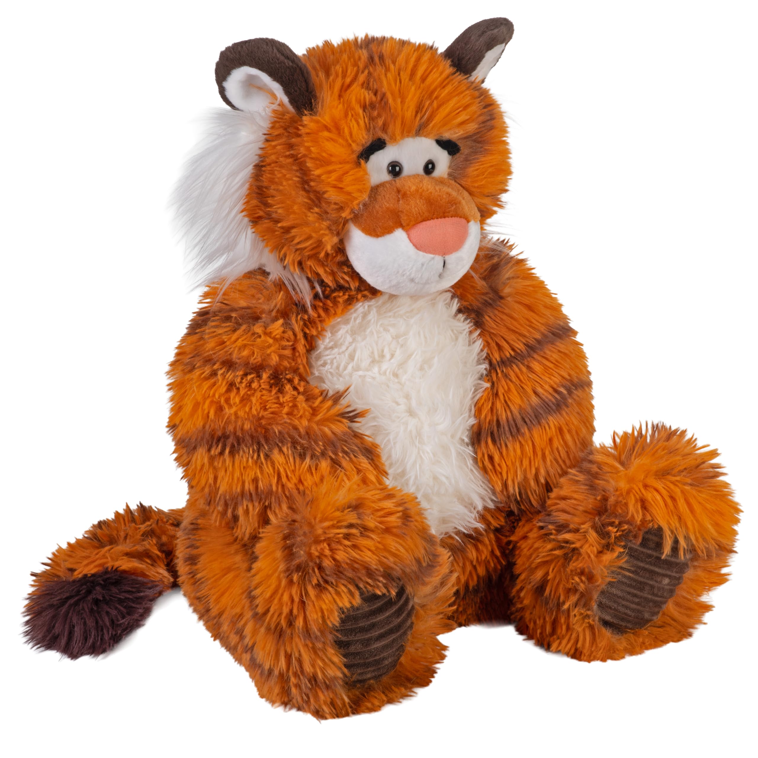 Wild Republic Snuggleluvs Tiger, Stuffed Animal, 15 Inches, Plush Toy, Fill is Spun Recycled Water Bottles