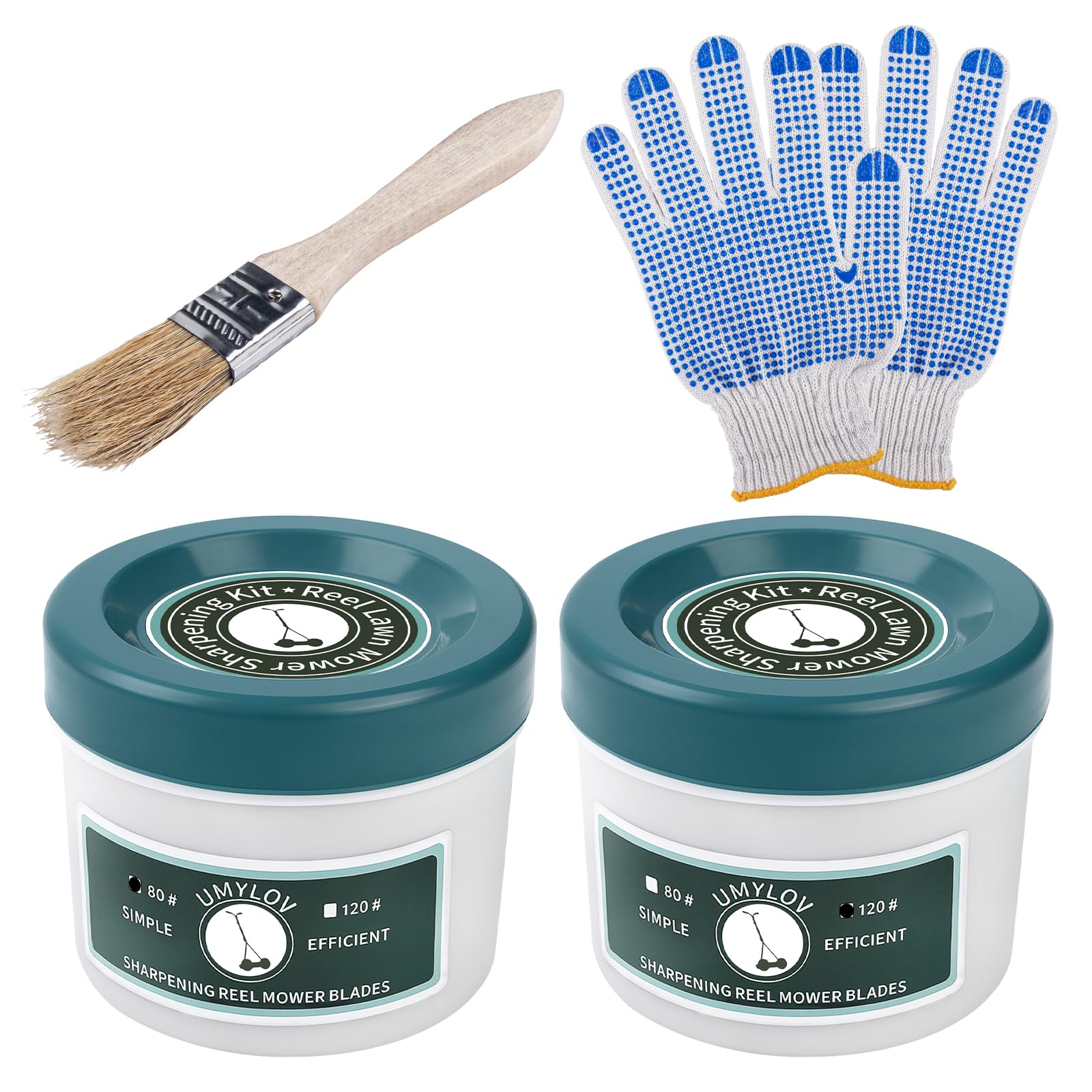 Amazon.com: 2PCS Reel Lawn Mower Sharpening Kit, Backlapping