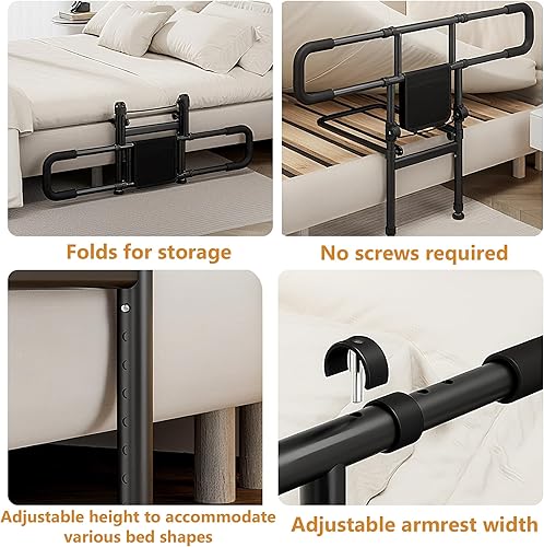 Miniatura 6 de Rieles de seguridad para adultos mayores, rieles grandes, rieles de asistencia, barras de agarre. Adecuado para personas mayores, ancianos y