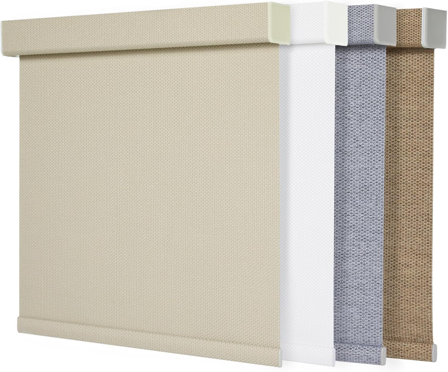 Cortina enrollable Tonature blackout 27" W x 72" H miniatura 1