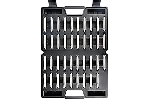 Industrial Steel Punch Set: Letters, Numbers & Symbols