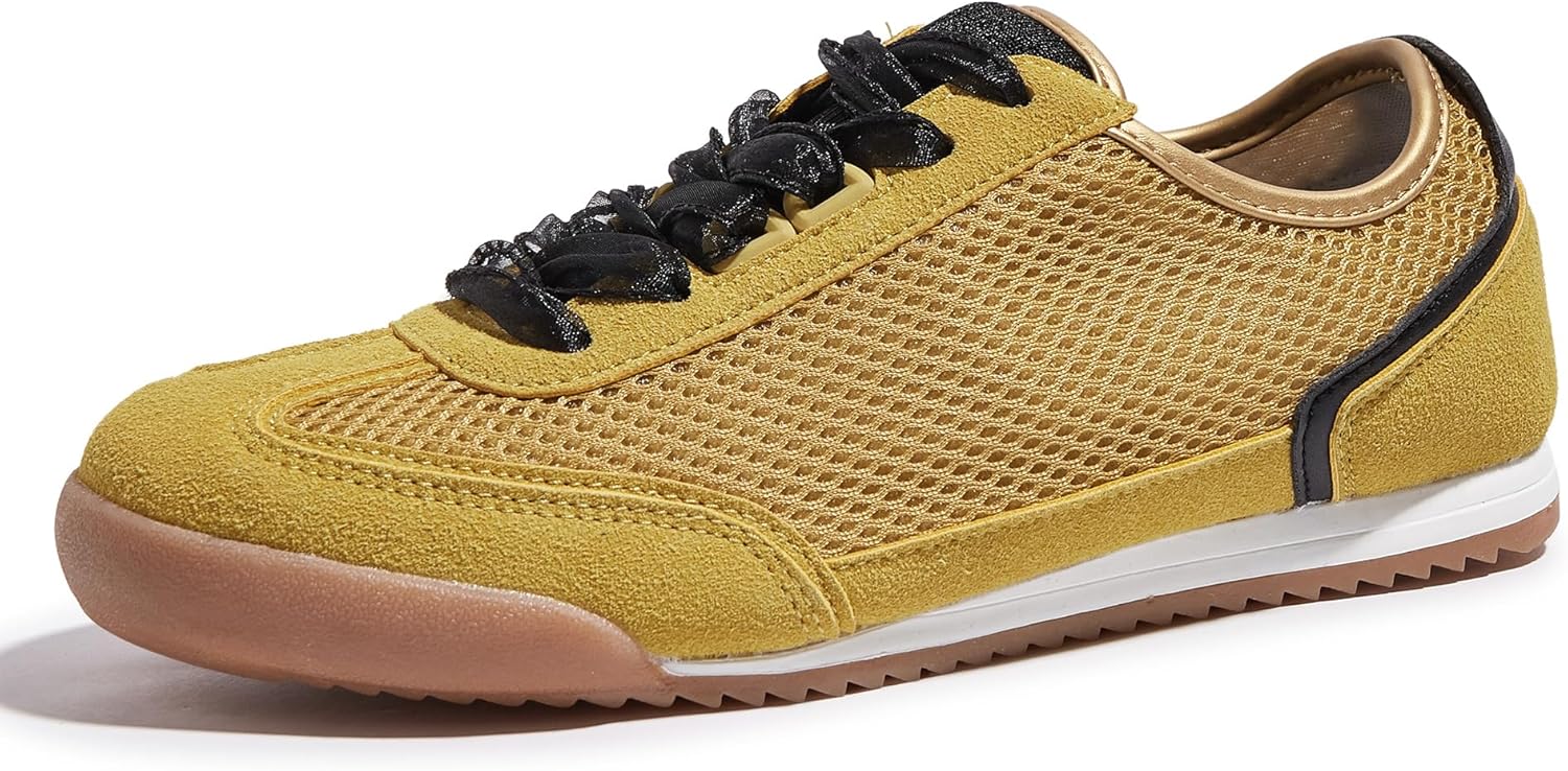 LUCKY STEP Women’s Mesh Casual Fashion Sneakers Retro Breathable Walking Shoes Lightweight Classic Tennis Trainers LUCKY STEP Women’s Mesh Casual Fashion Sneakers Retro Breathable Walking Shoes Lightweight Classic Tennis Trainers