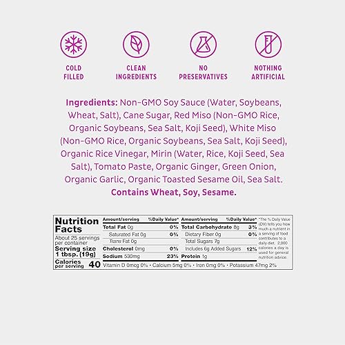 Miniatura 3 de Bachan's Salsa japonesa para barbacoa, paquete de 2, 1 original, 1 miso, salsa BBQ para alitas, pollo, carne de res, cerdo, mariscos, fideos y más.