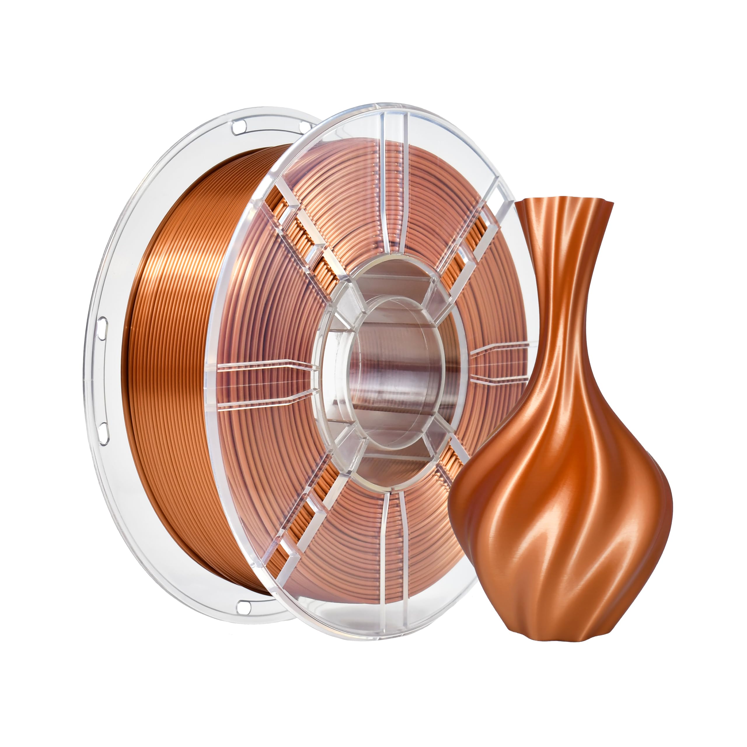 iBOSS PLA Plus (PLA+) 3D Printer Filament 1.75mm,1kg Spool (2.2lbs) Silk Shiny Filament 3D Printing Filament,Dimensional Accuracy +/- 0.02mm,PLA Pro