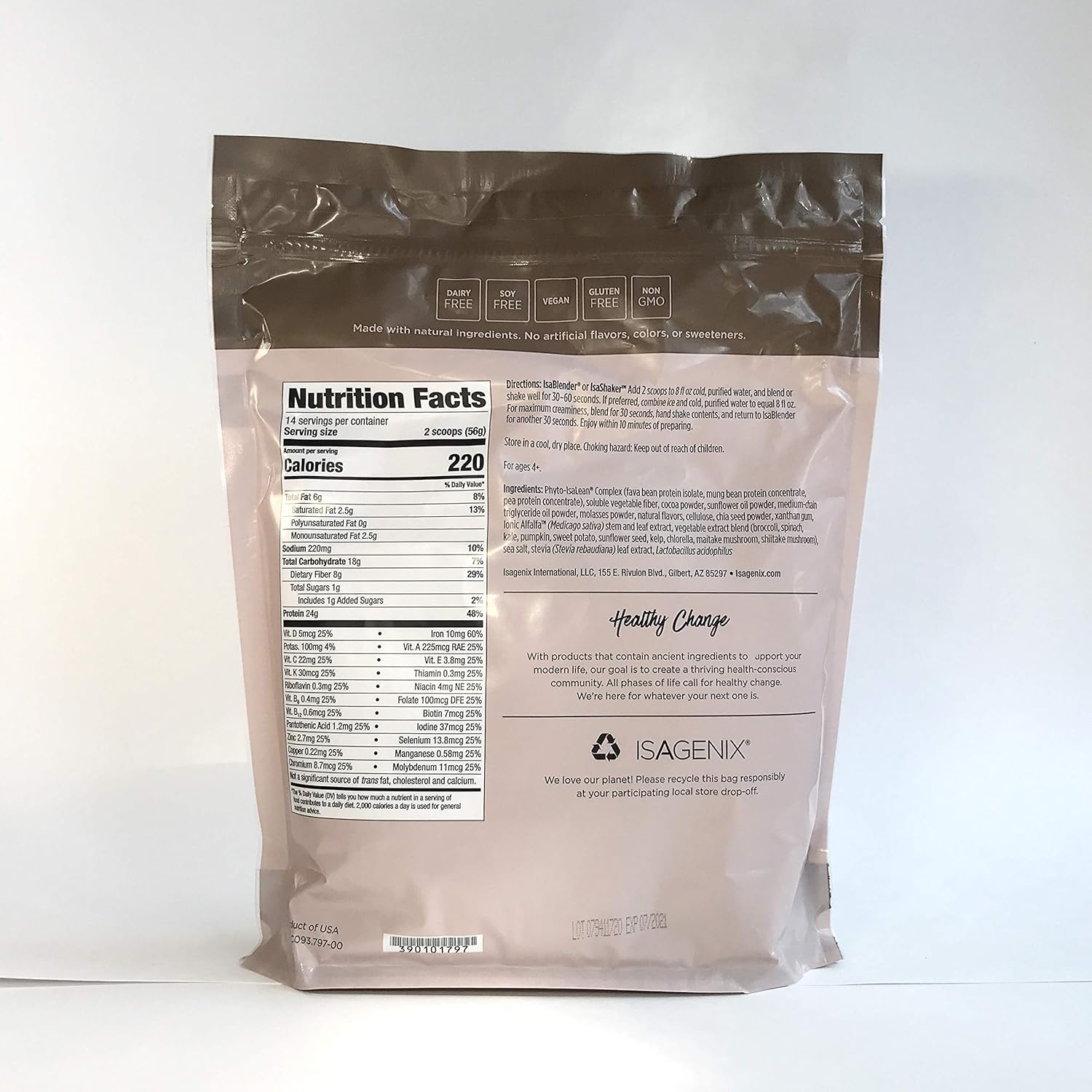 discounts USA online Isalean Shake Rich Chocolate