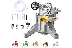 YMATIC 7/8 Shaft Vertical Pressure Washer Pump - 3000 PSI Power Washer...