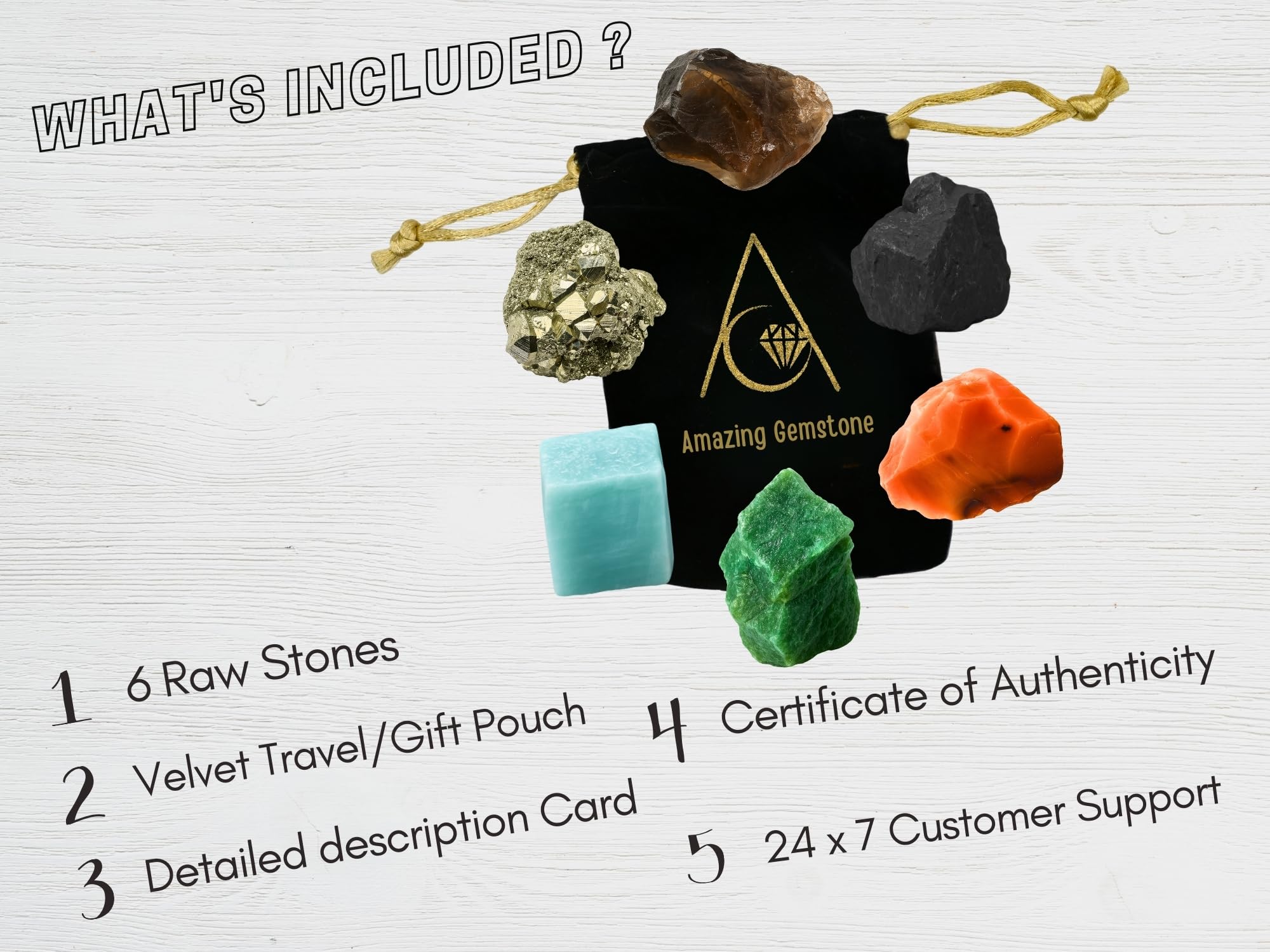 Amazon.com: Amazing Gemstone Crystals for Workplace Manifestation