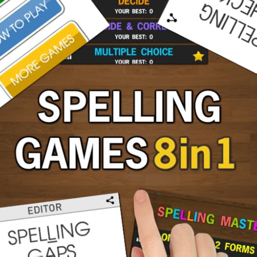 Spelling Games PRO - 8 in 1