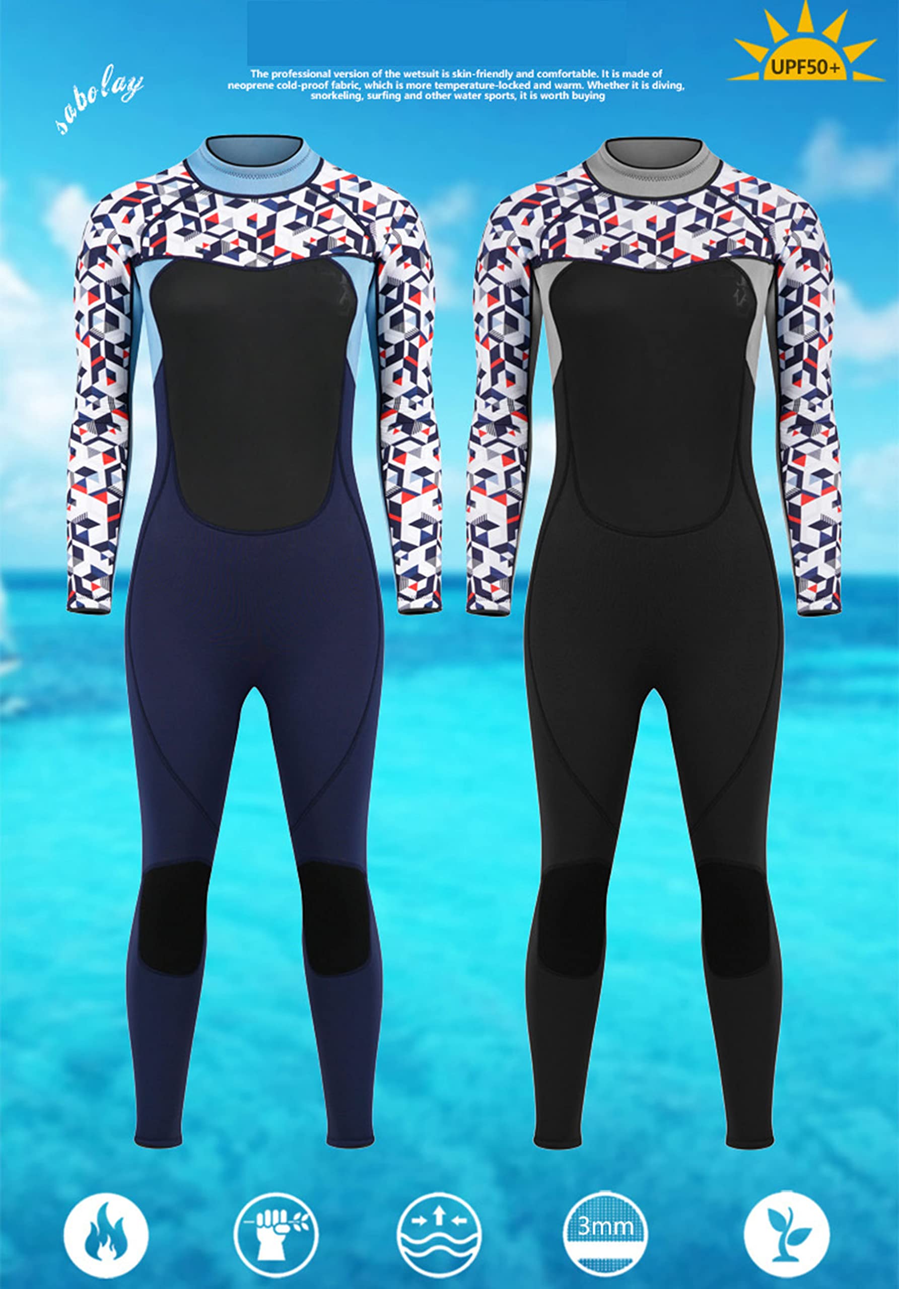 3MM femmes néoprène combinaison surf combinaison de plongée corps comp 3MM femmes néoprène combinaison surf combinaison de plongée corps comp