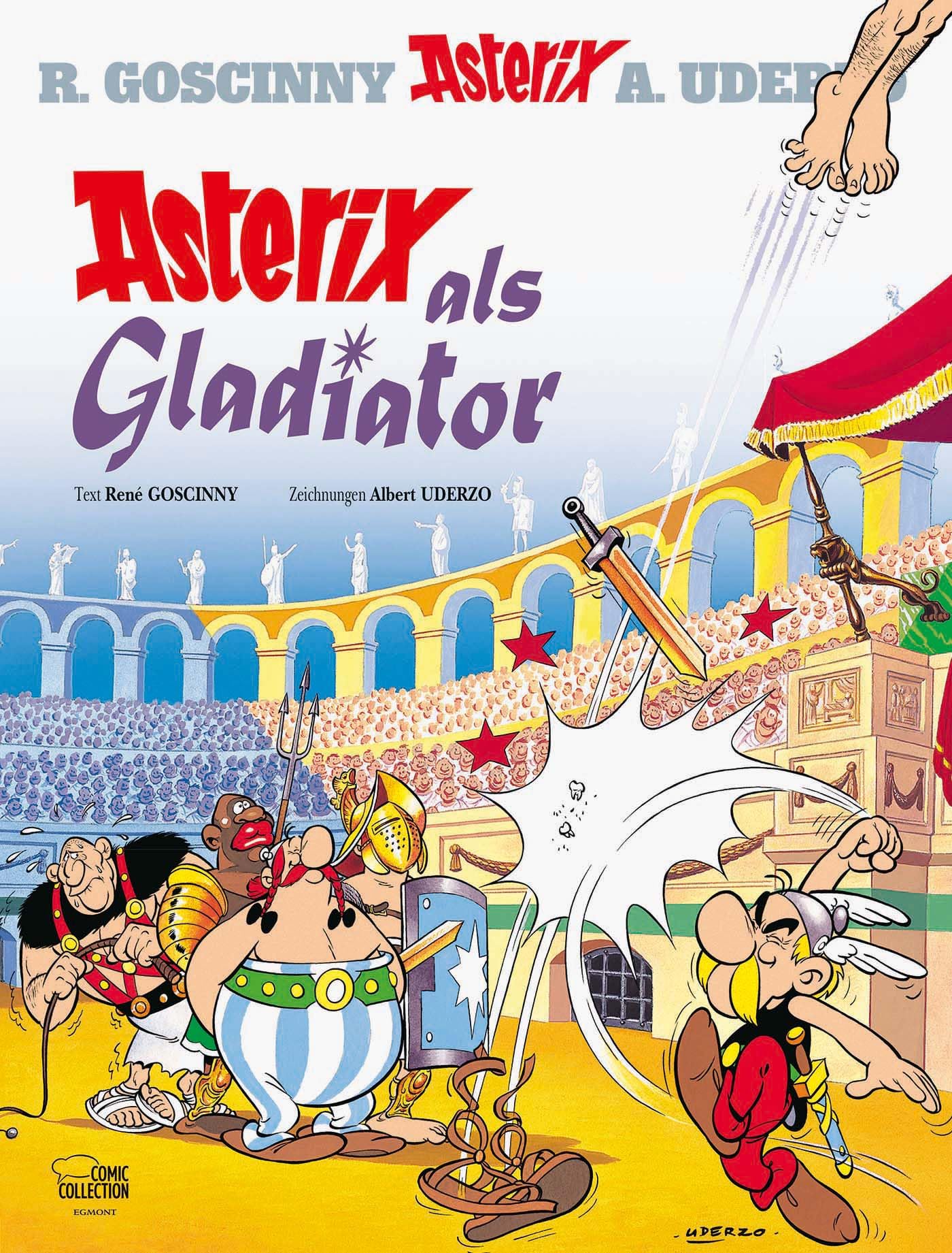 Asterix in German: Asterix als Gladiator