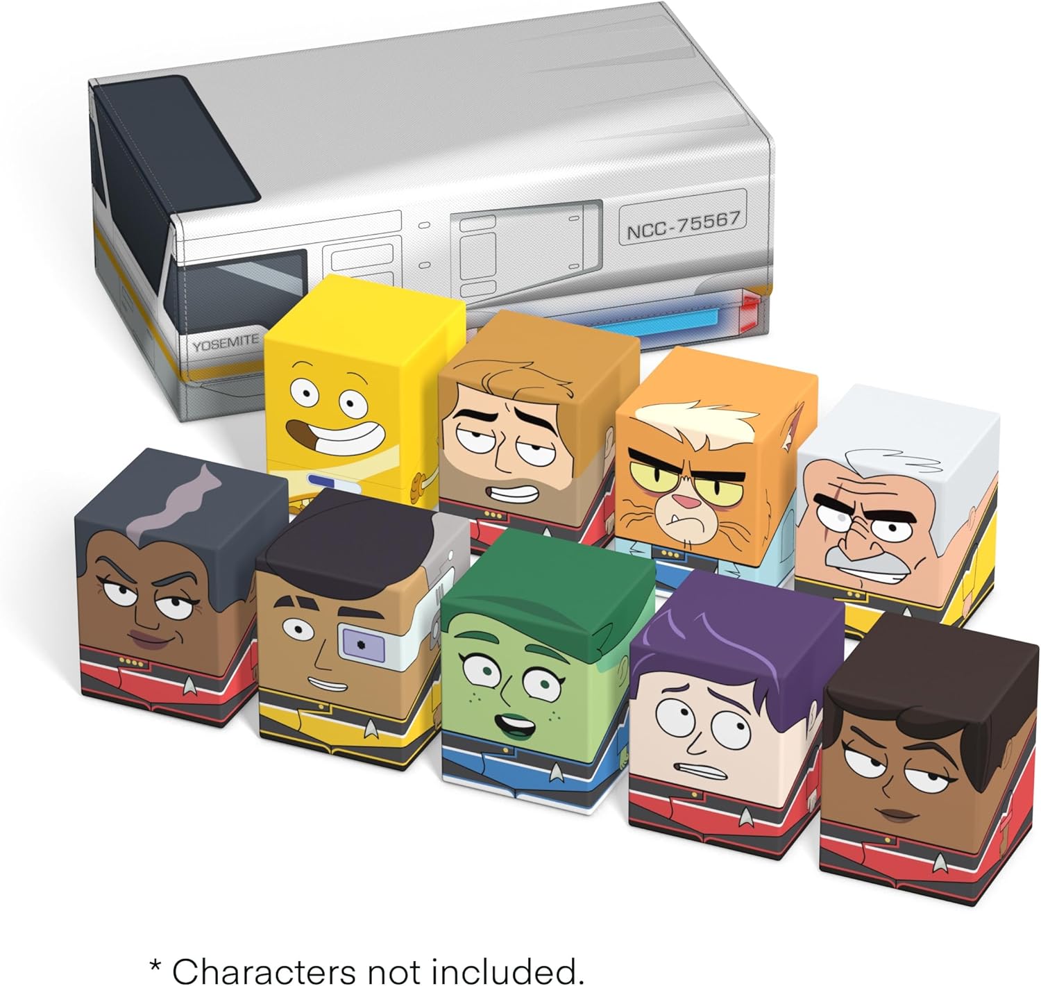 Ultimate Guard - Squaroes - Arkhive 800+ - Star Trek: Lower Decks - Collectors Case - Shuttlecraft Yosemite