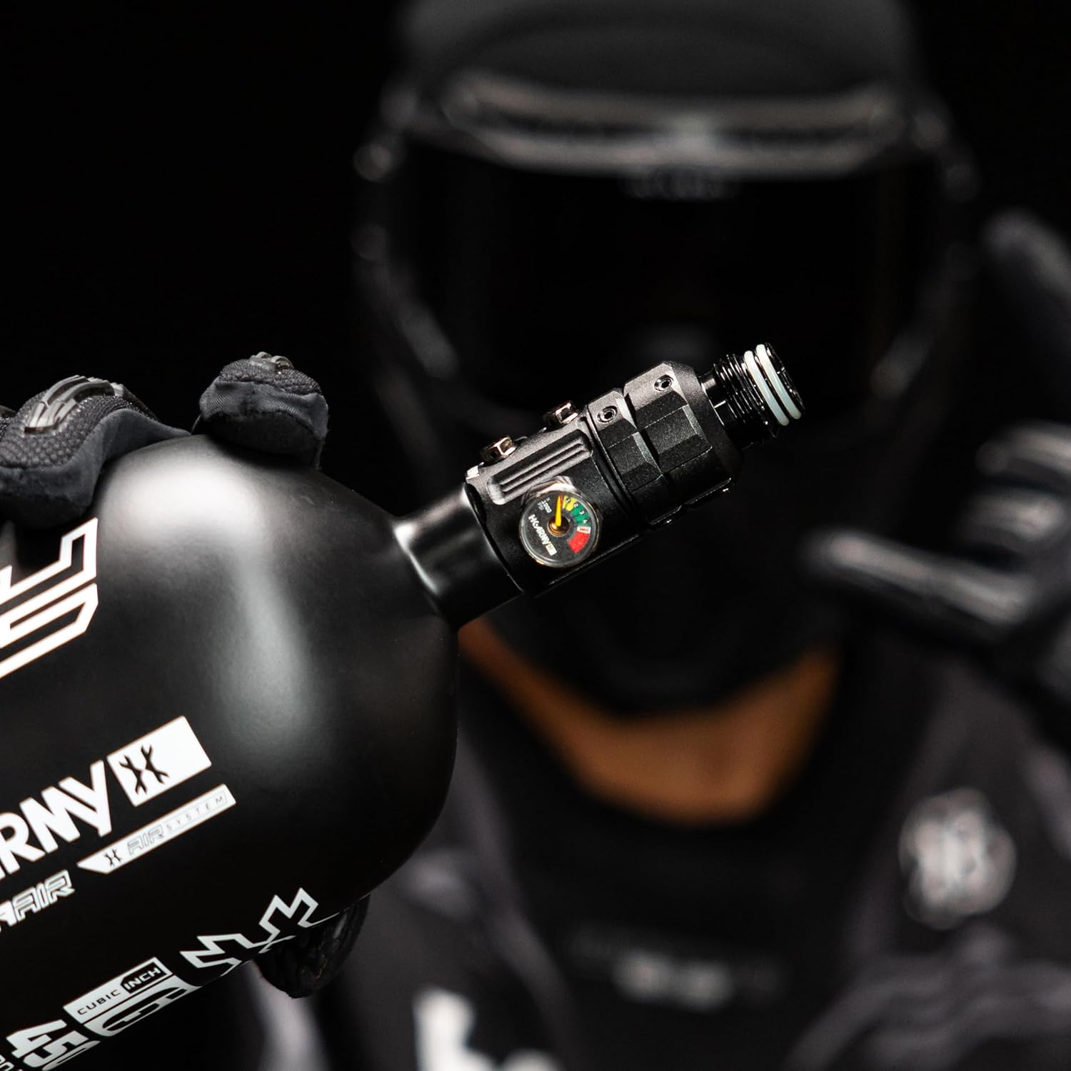 HK Army Paintball Turbine Pro 4500psi HPA Compressed Air Rotational & Adjustable Regulator