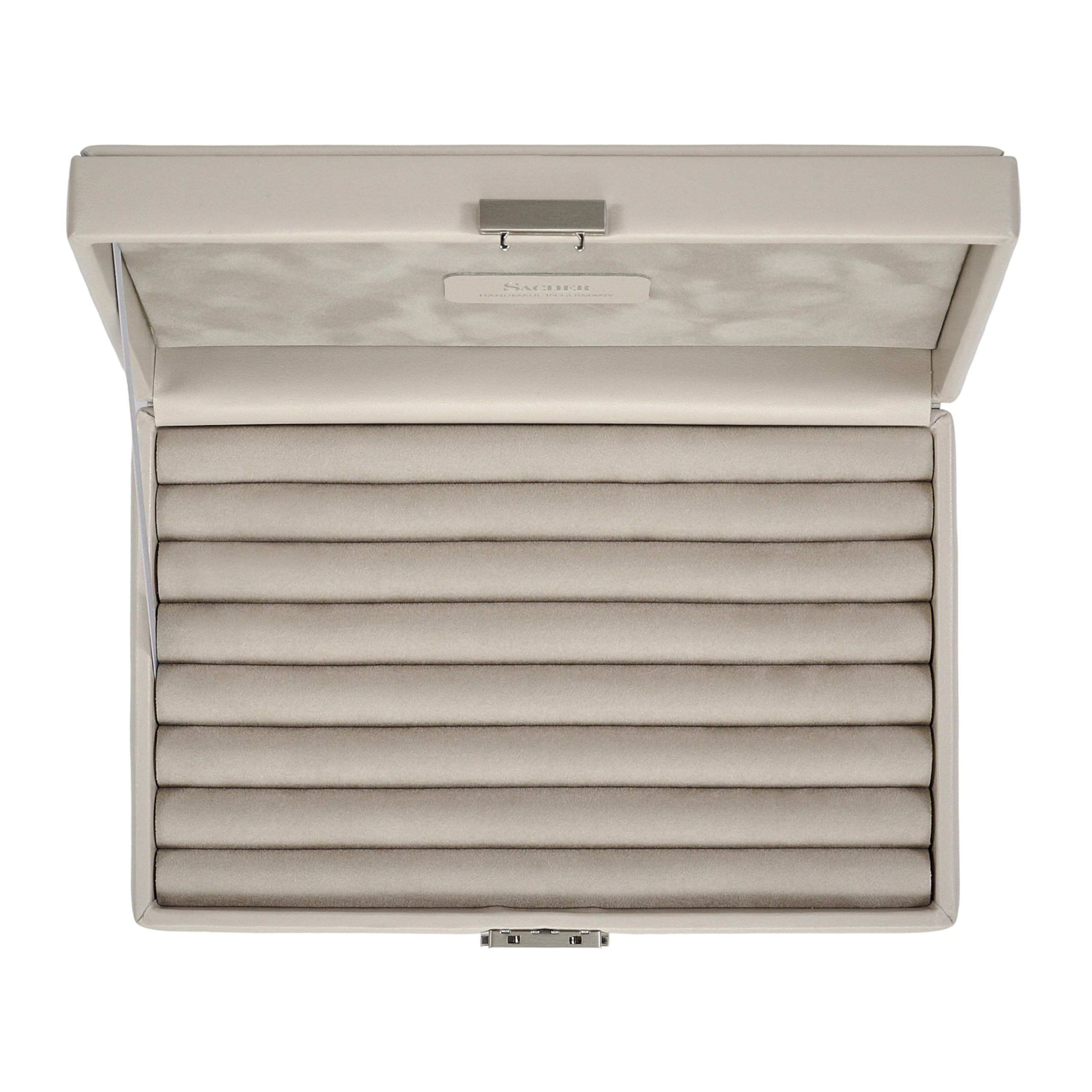 SACHER Estuche para anillos elegance/arena (piel de vacuno)
