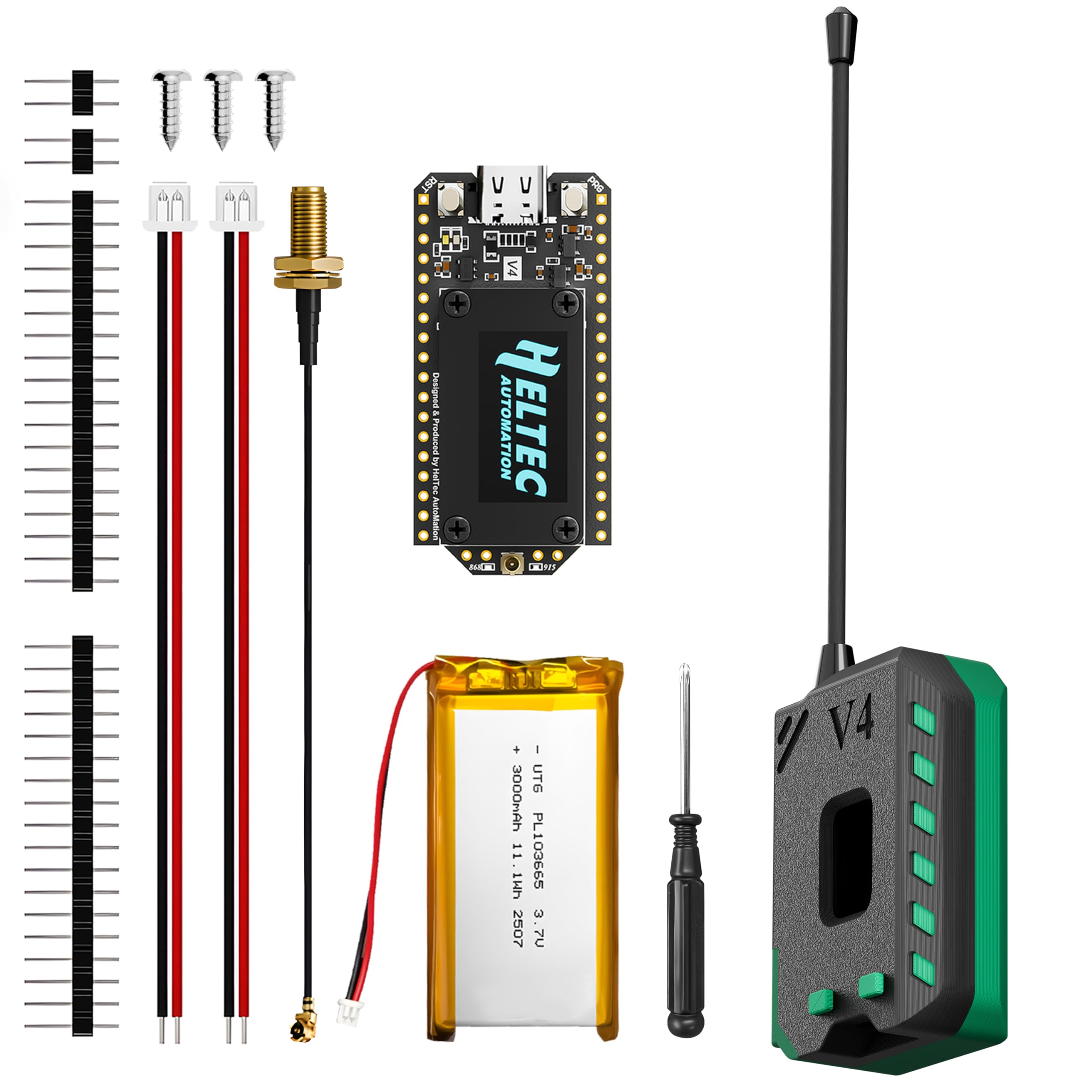 【HELIX】WIFICONTROL Amazon.com: Heltec V4 ESP32 LoRa 32 Development Board Meshtastic