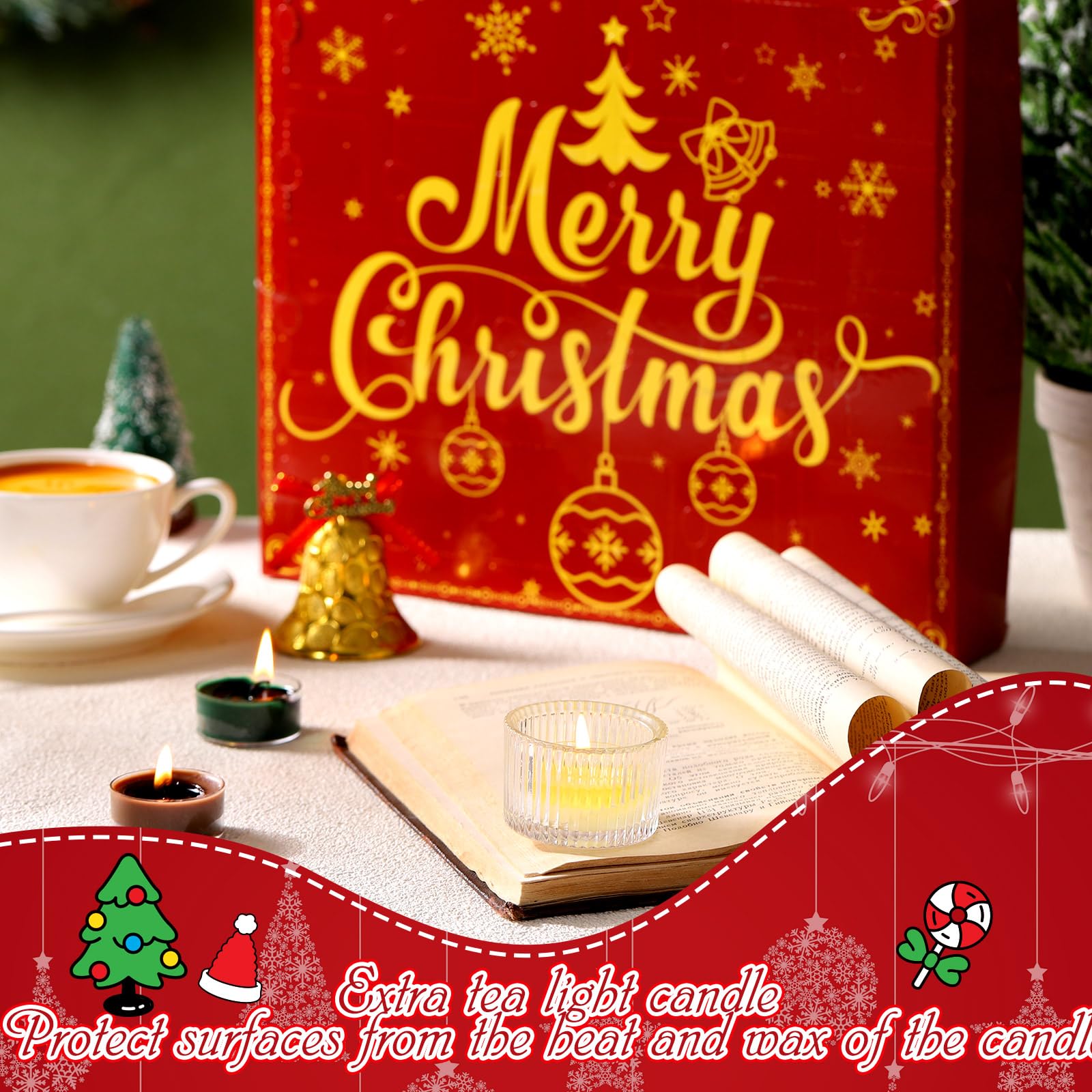 Amazon.co.jp: キャンドル アドベントカレンダー 2025 大人用 女性用