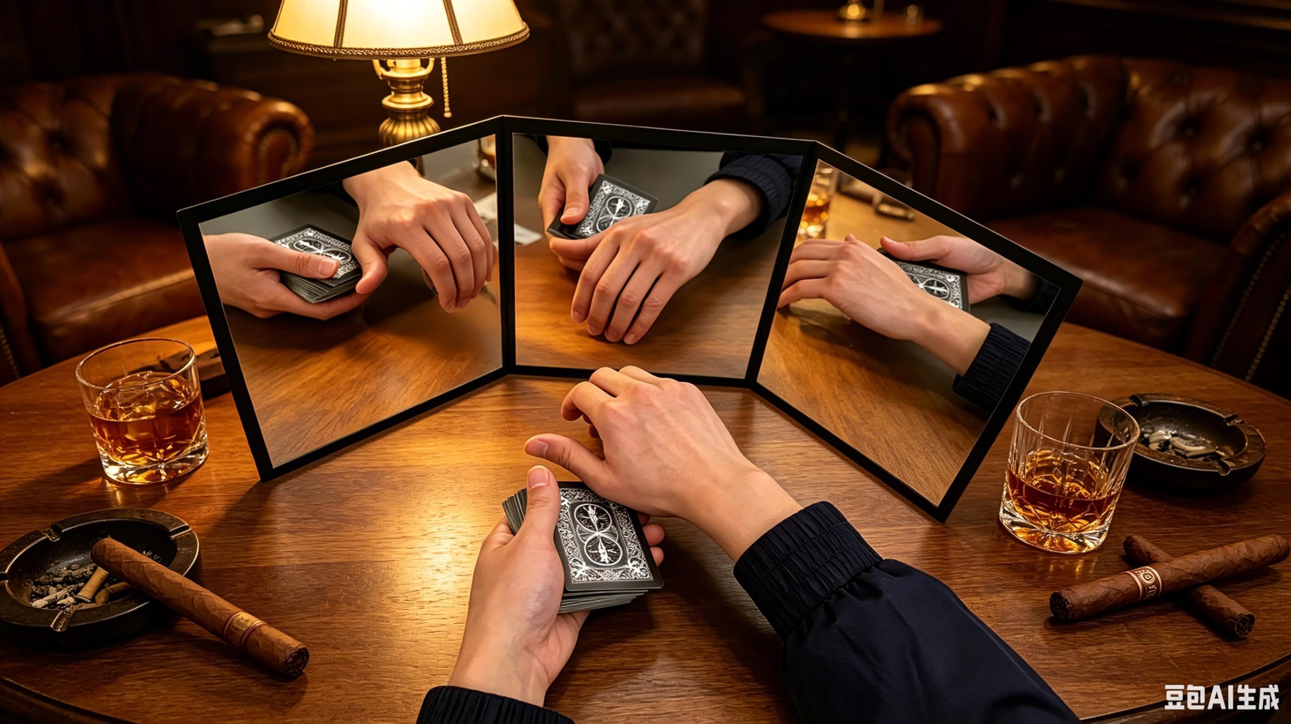 Amazon.com: sumrica Magic Three Way Mirror Shatterproof Magic