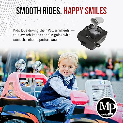 Miniatura 5 de MP Maresh Products K8285-9319 Conjunto de palanca de cambios de plástico de repuesto hacia adelante y hacia atrás compatible con ruedas de potencia