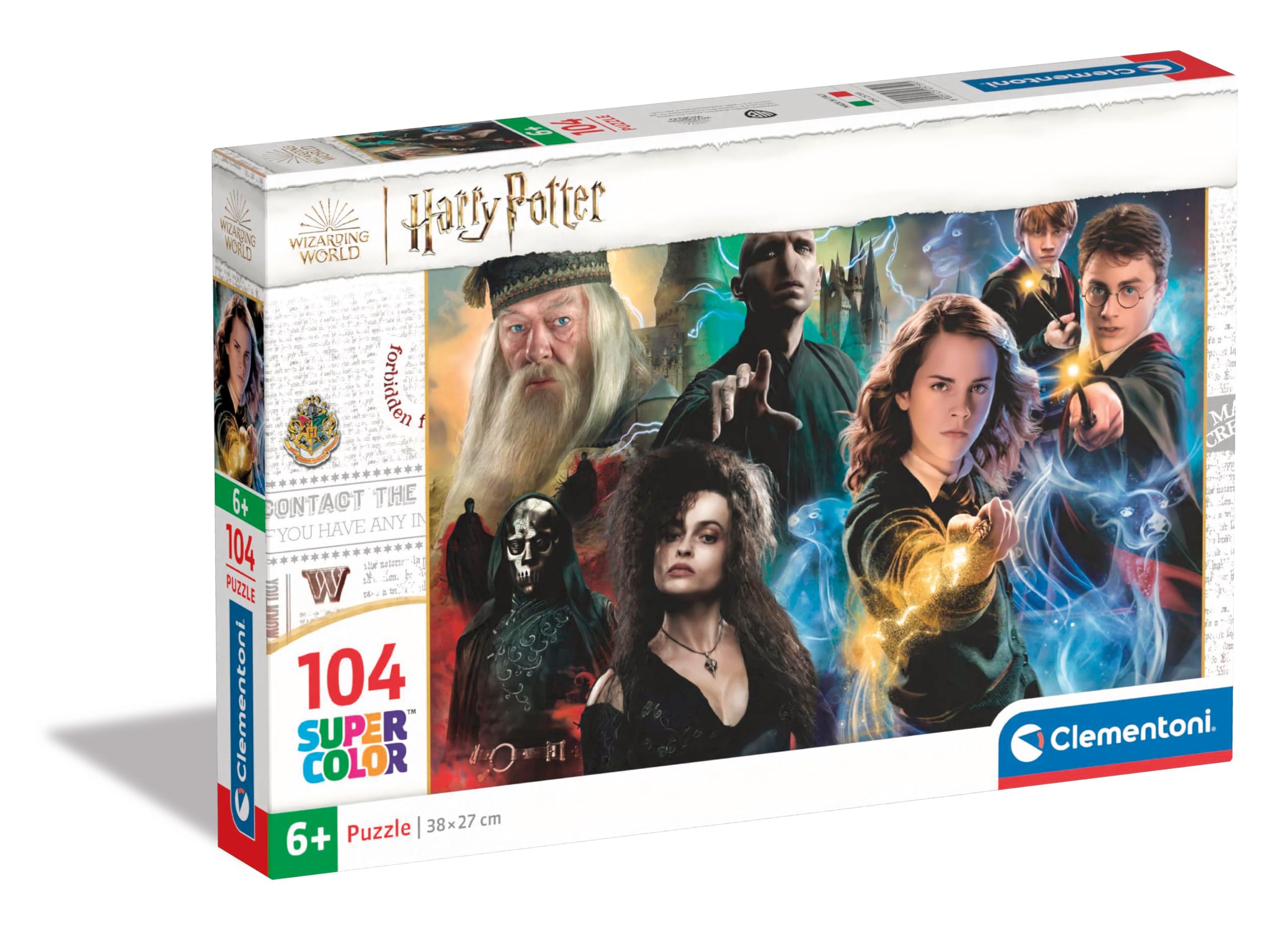 Clementoni Mehrfarbig Harry Potter - Puzzle 104P (104 Teile)