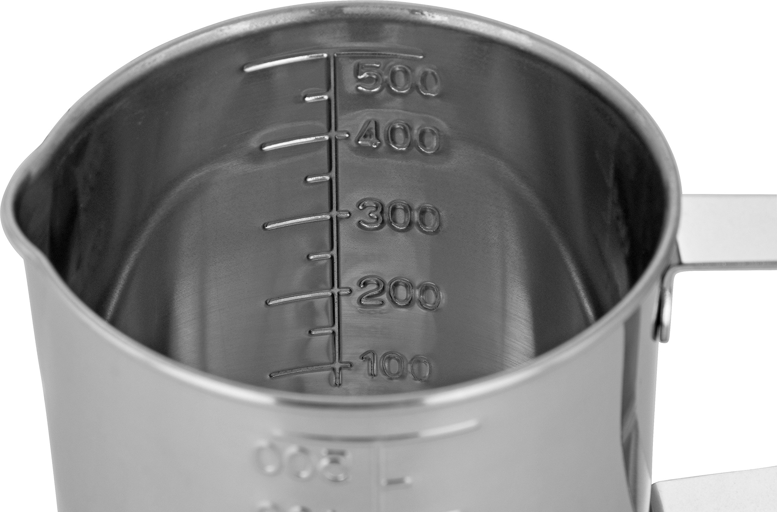 Wahei Freiz AD-192 Cookware Measuring Cup, Ajido, 16.9 fl oz (500 cc), 18-8 Stainless Steel, Made in Japan