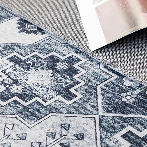 Miniatura 5 de DECOMALL BAOLA - Alfombra larga tradicional para pasillo, cocina, pasarela de entrada, óxido de 2 pies 6 x 9 pies