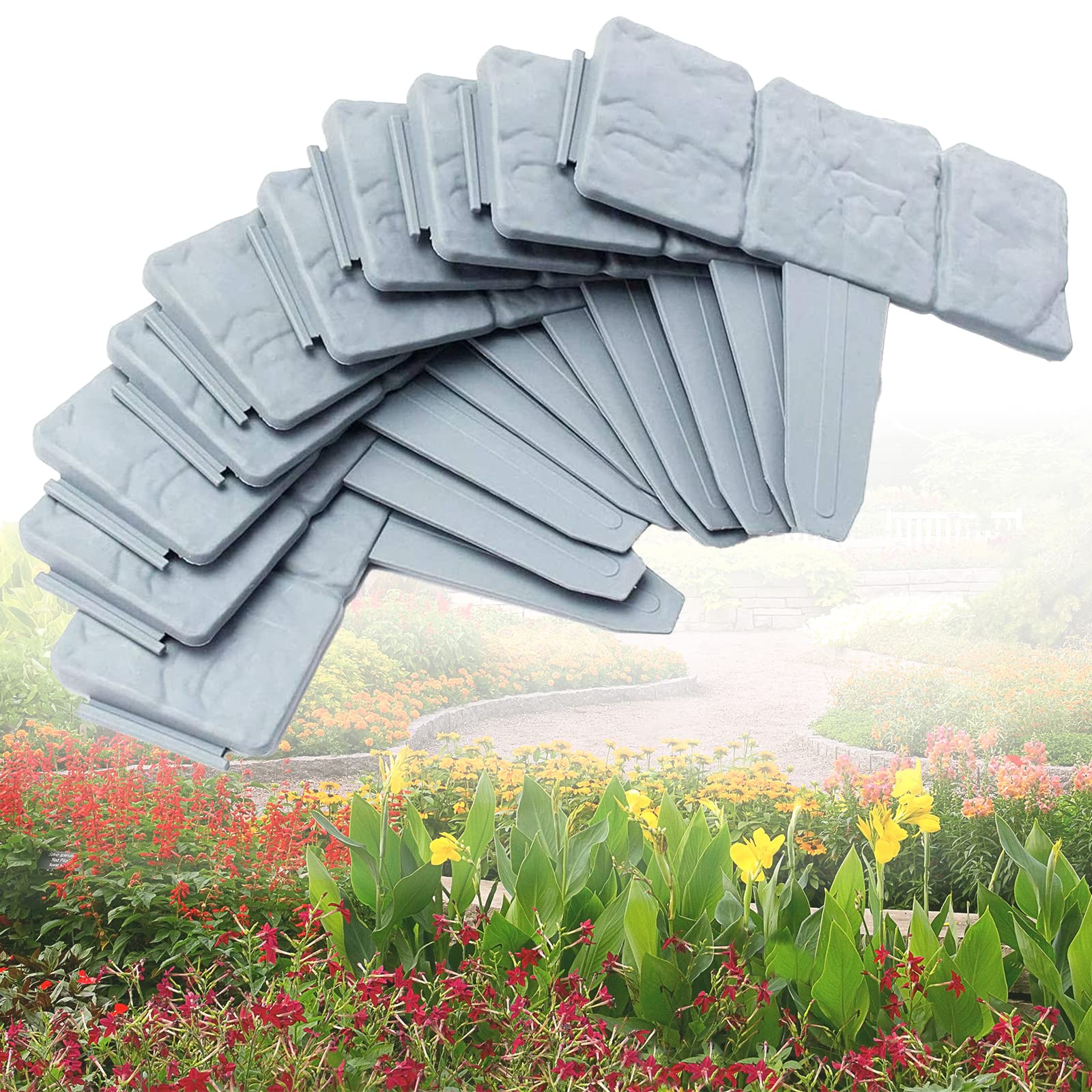 Buy Garden Edging Border No Dig,DIY Lawn Edging and Landscape Border no