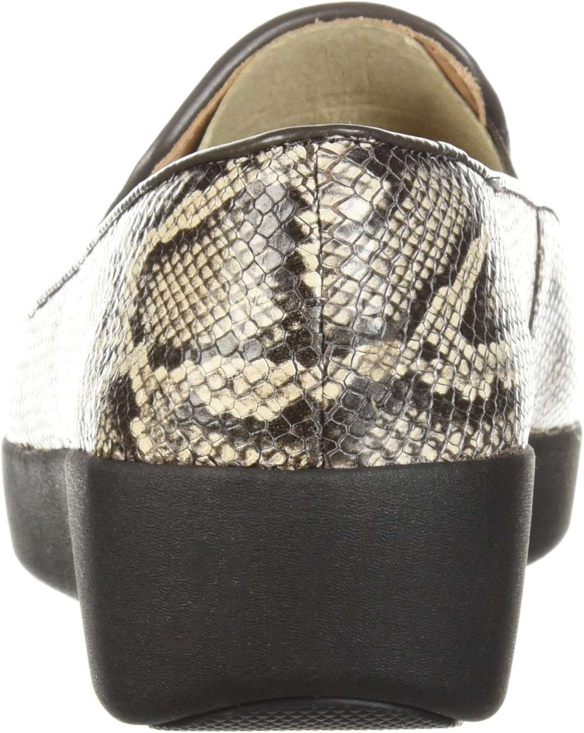 FitFlop Women's Superskate Sneaker 6 Taupe Snake