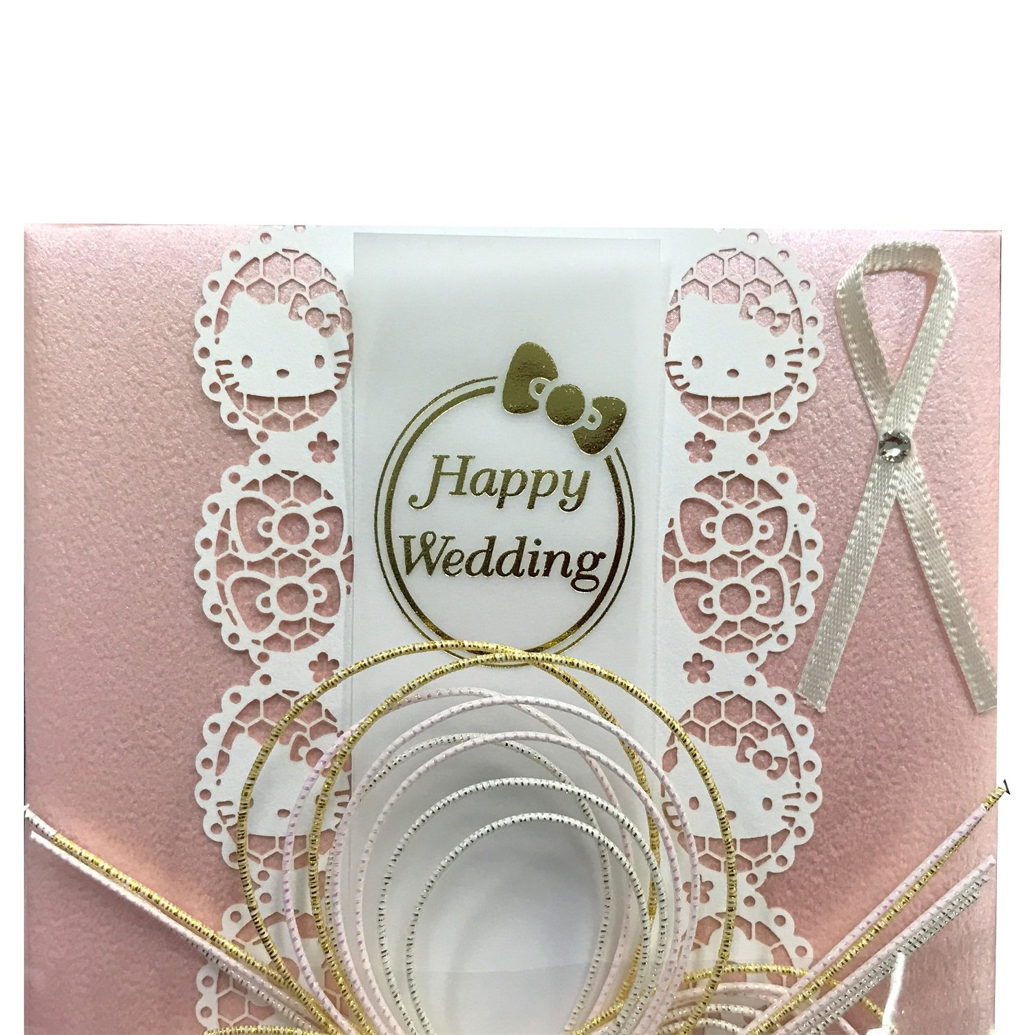 Amazon | カクケイ ハローキティ 祝儀袋 結婚祝 フルール 1枚 KT-1201