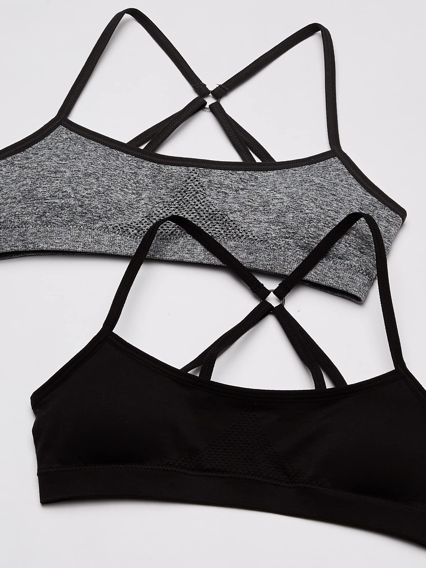 Hanes Biustonosz treningowy Dziewczynki Comfortflex Fit Seamless Racerback With Foam 2-pack (2 w zestawie)