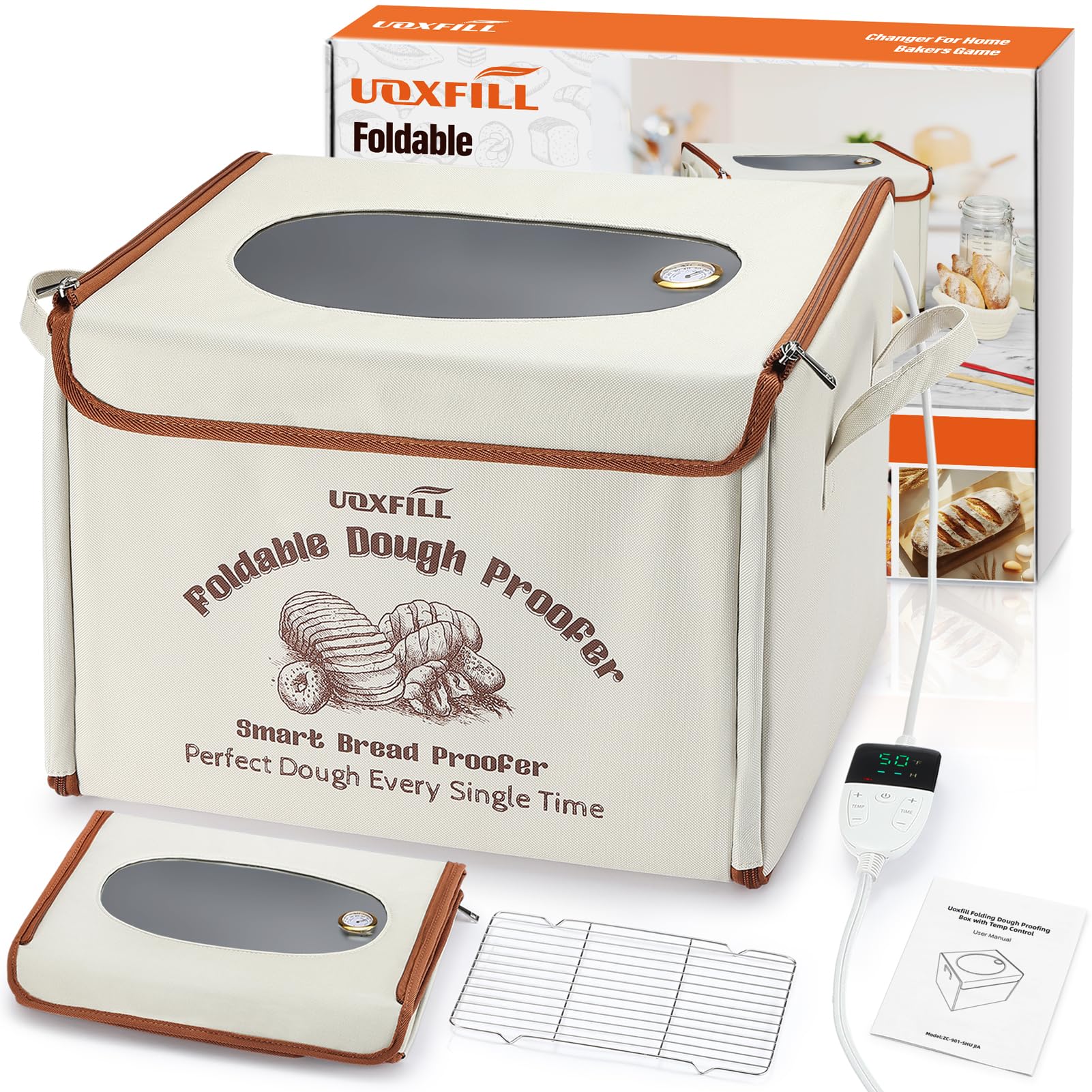 Uoxfill Folding Bread Proofing Box