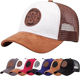 Tiakay Casquette de Baseball Trucker Unisexe Anti-UV - Ajustable avec Boucle en Metal, Maille Brodée pour Sport, Voyages et Outdoor d'Été | Streetwear Premium