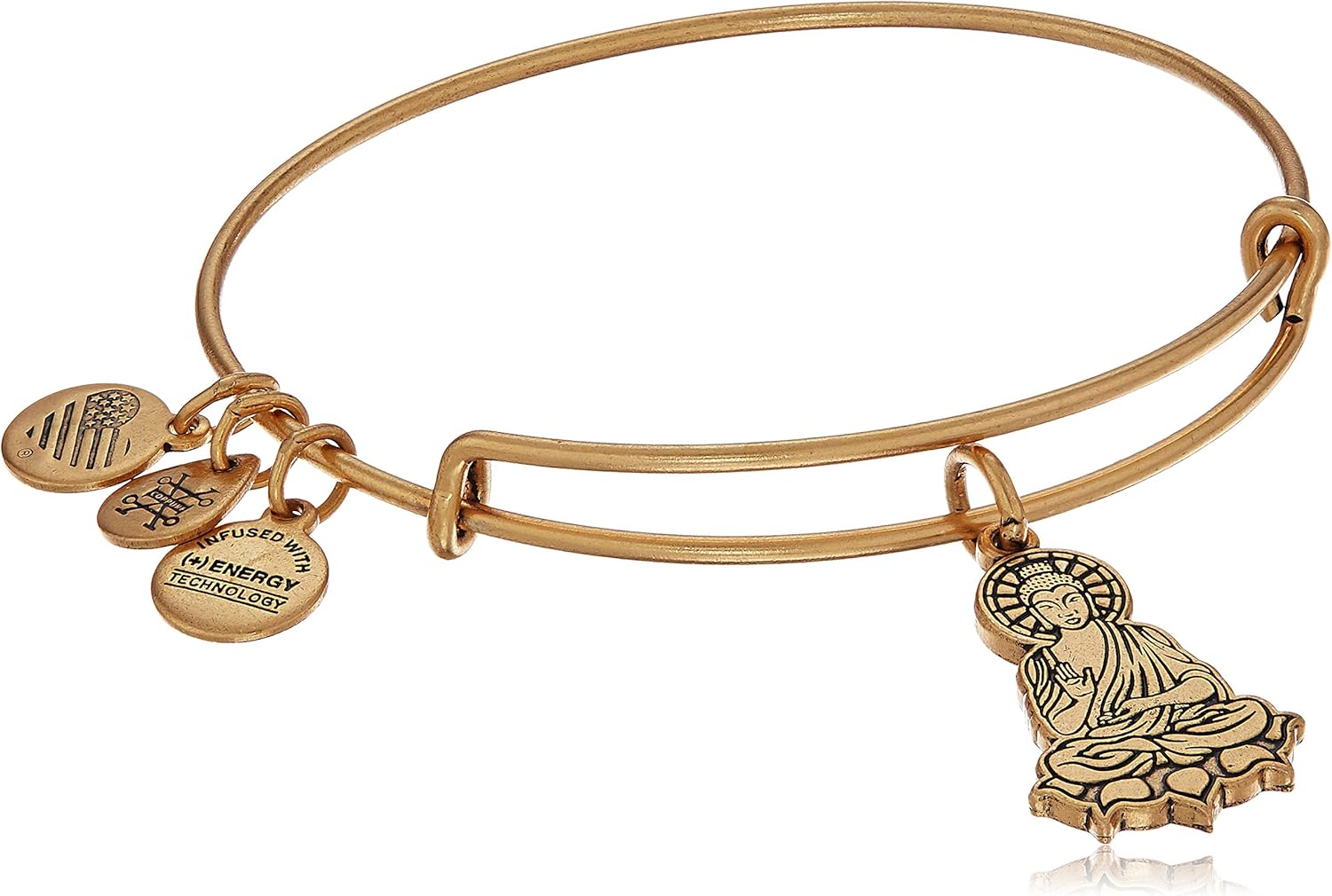 Alex and ANI Buddha II Bangle Bracelet