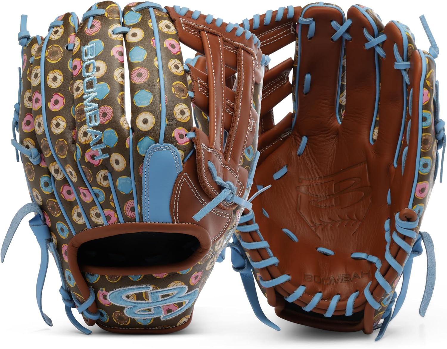 Boombah Softball Fielding Glove B4 H Web - Donuts Print - Multiple Sizes