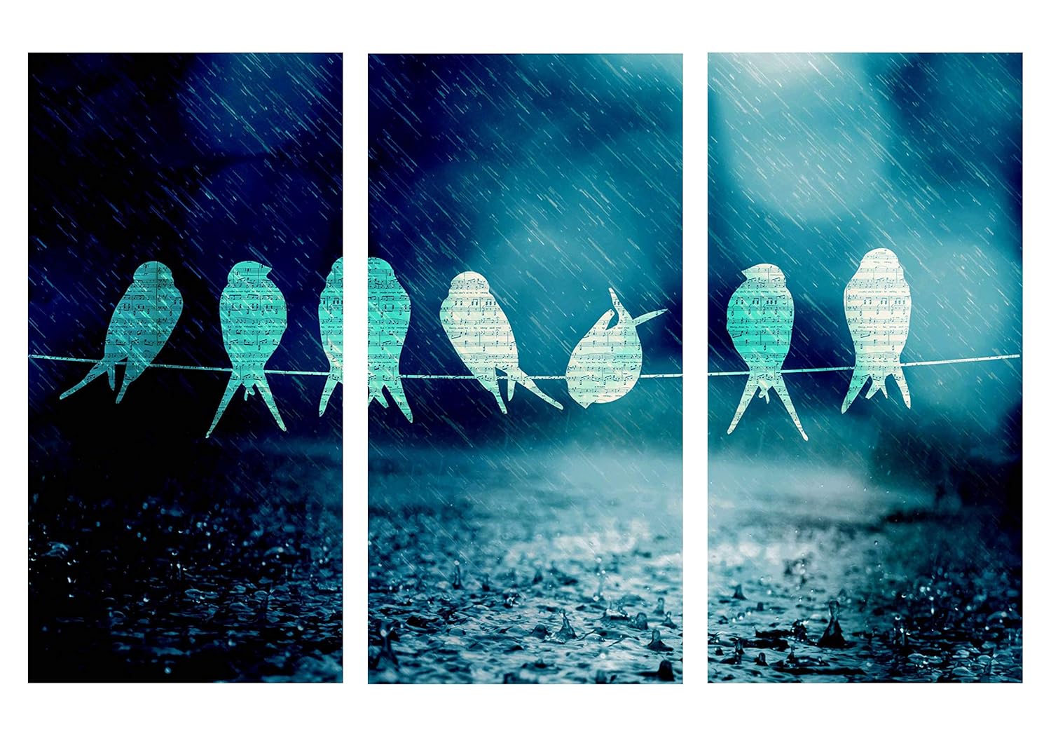 CRAFTSFEST Modern Art 7MM MDF Framed Set of 3 Modern Wall Art Amazon