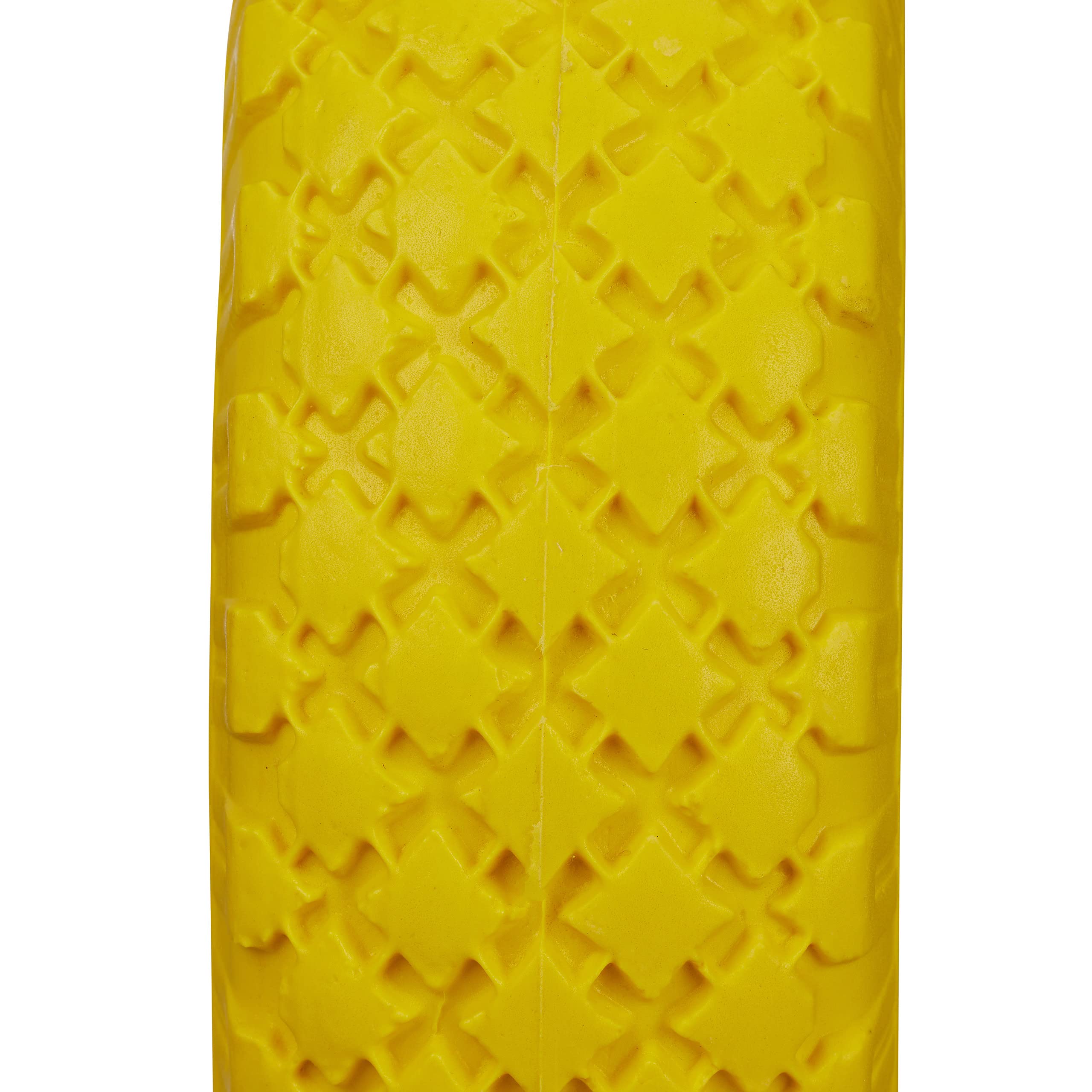 8 x Sackkarrenrad, pannensichere Vollgummireifen, 3.00-4" Stahlfelge, 20mm Achse, 100kg, Ersatzrad 260x85mm, gelb-grau